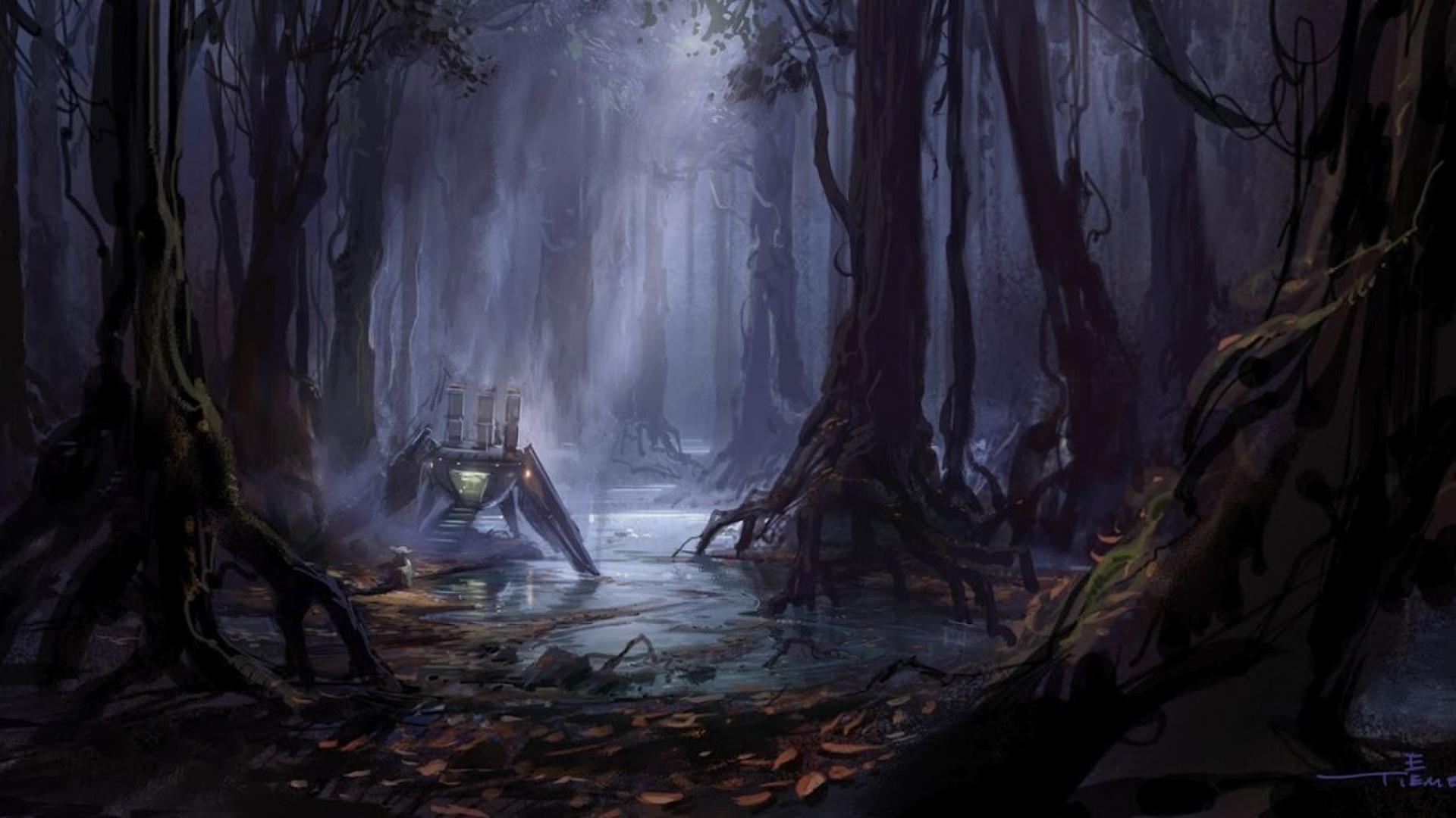 Dagobah Wallpapers - Top Free Dagobah Backgrounds - WallpaperAccess