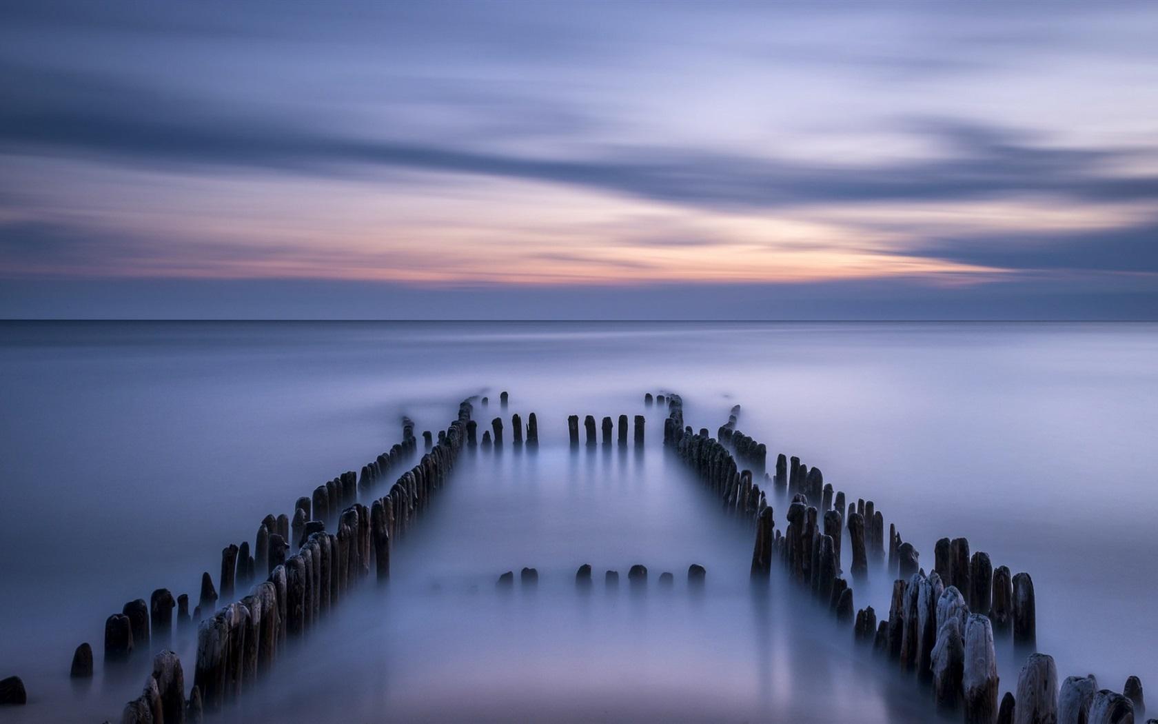 1680x1050 Wallpaper Germany, North sea, calm