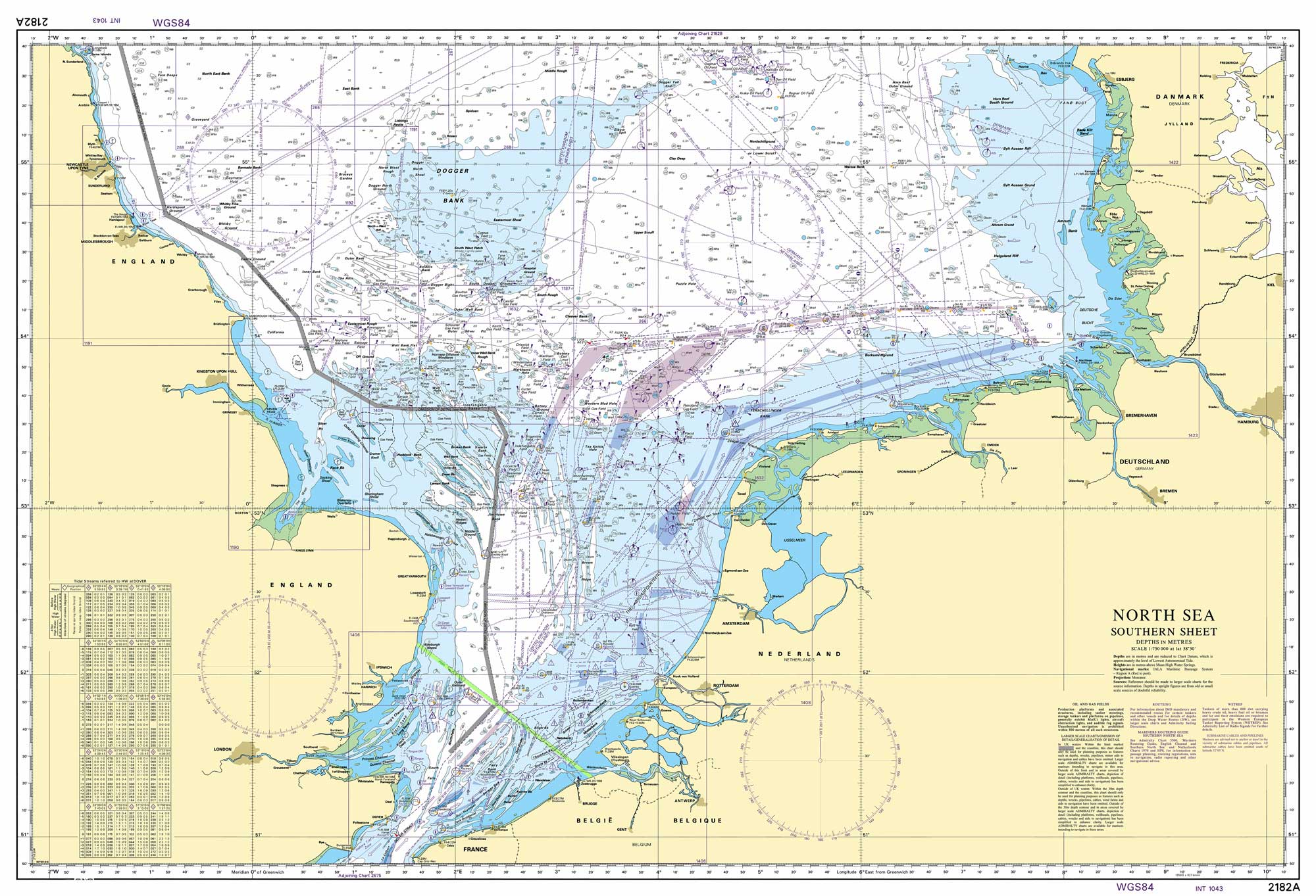 2000x1363 Southern Sheet Admiralty Chart