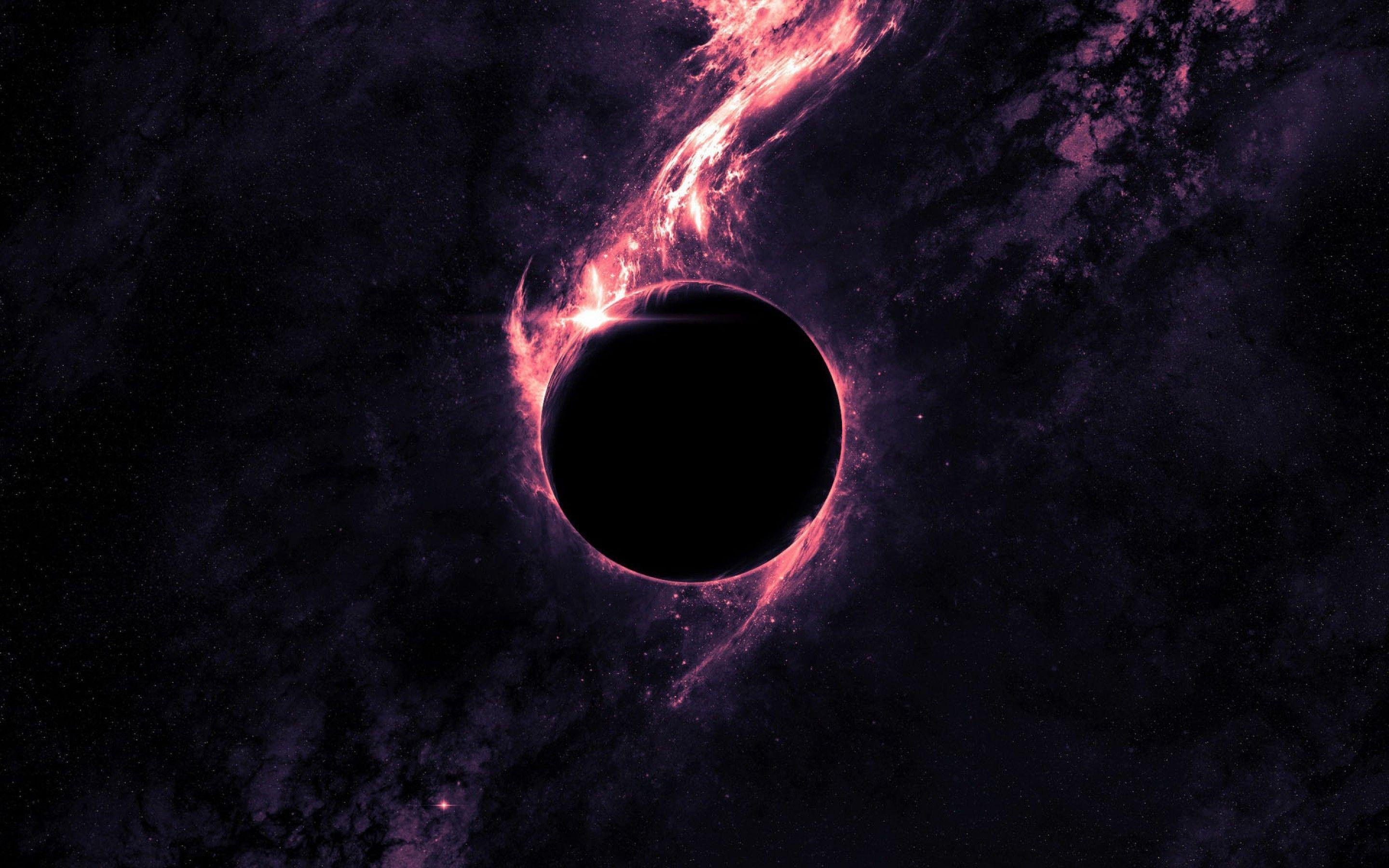 2880x1800 Black Void Wallpaper
