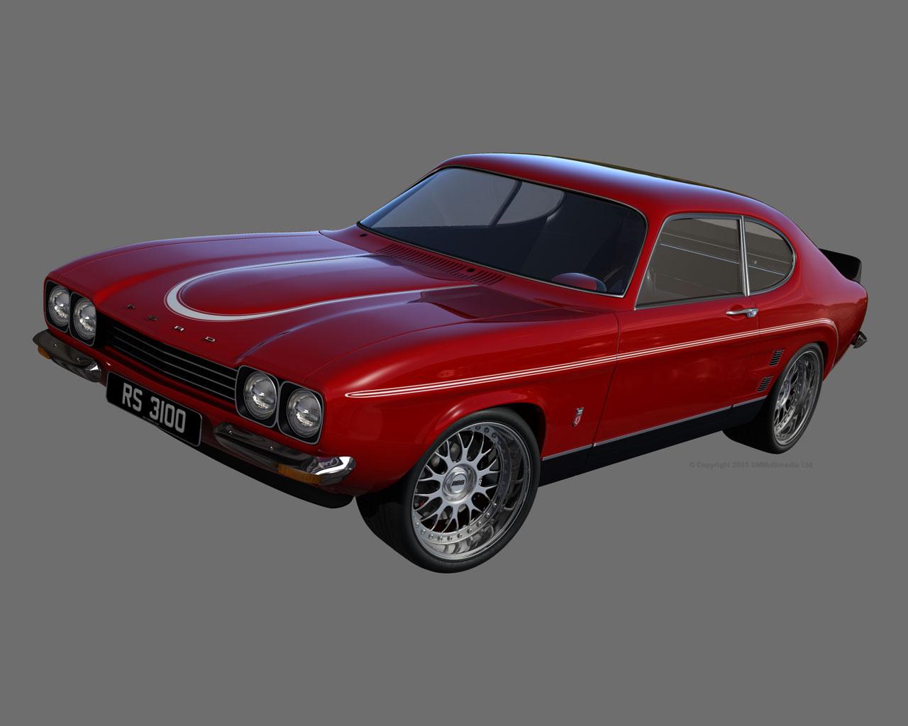 1280x1024 D M MultimediaD Cars. Capri MKI