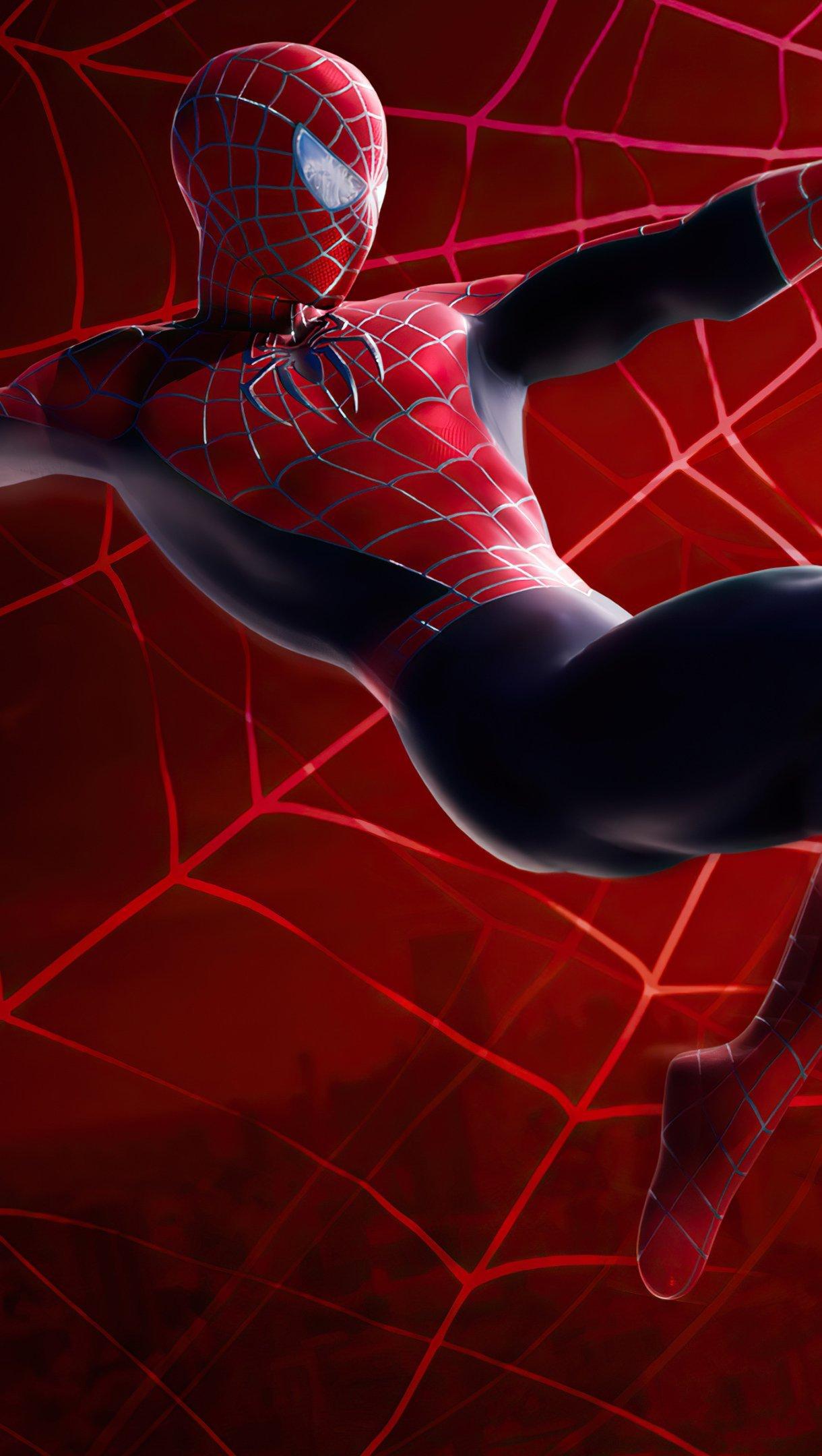 1220x2160 Spider Man Final Swing Wallpaper 4k