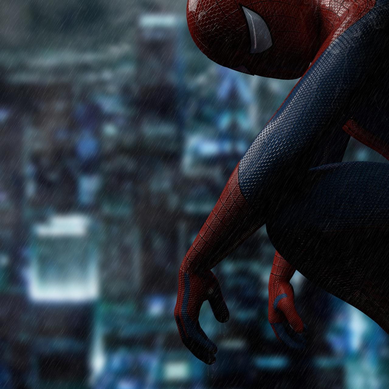 1280x1280 Spiderman 3D Wallpaper
