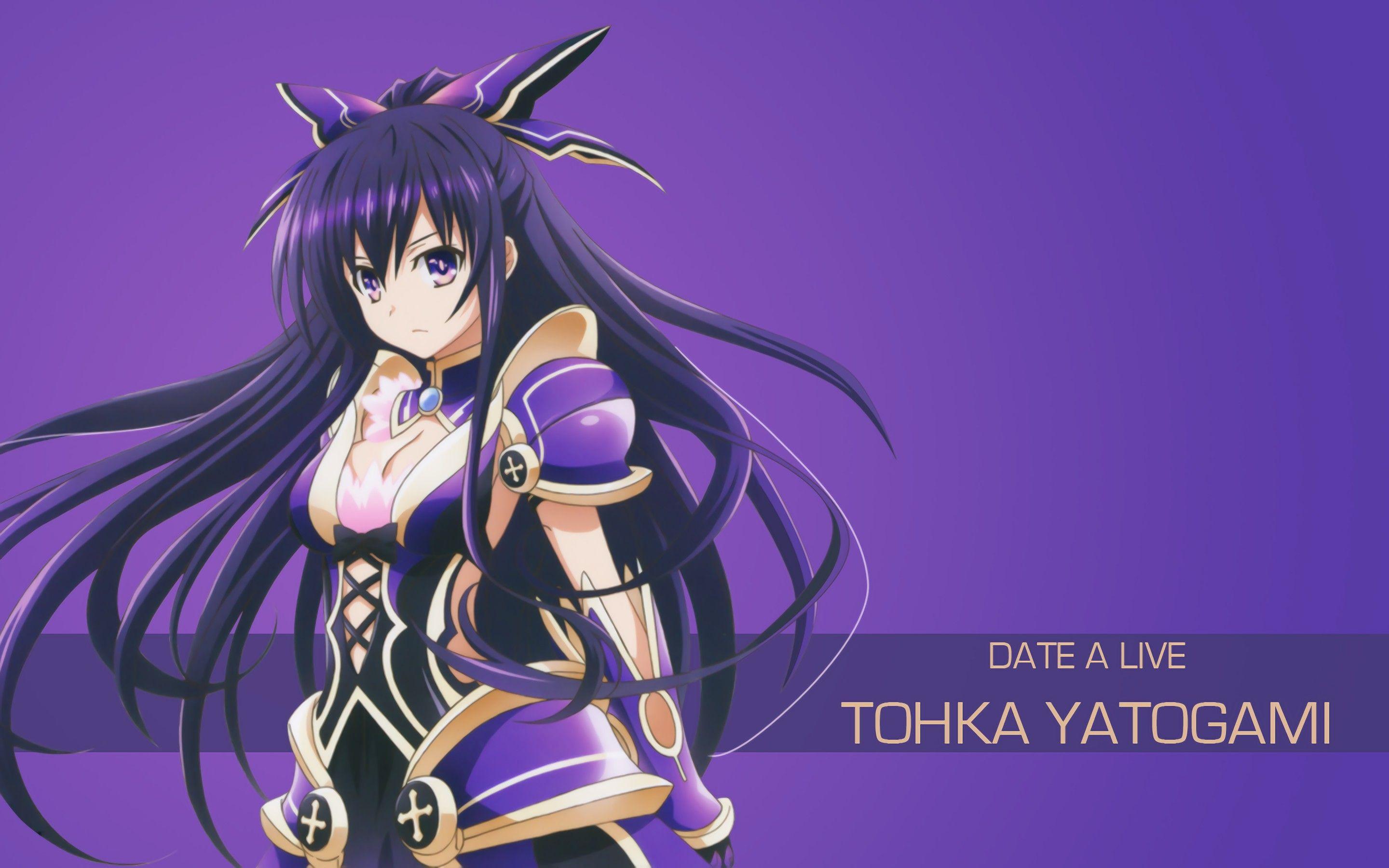 2880x1800 date a live anime girls yatogami tohka wallpaper and background