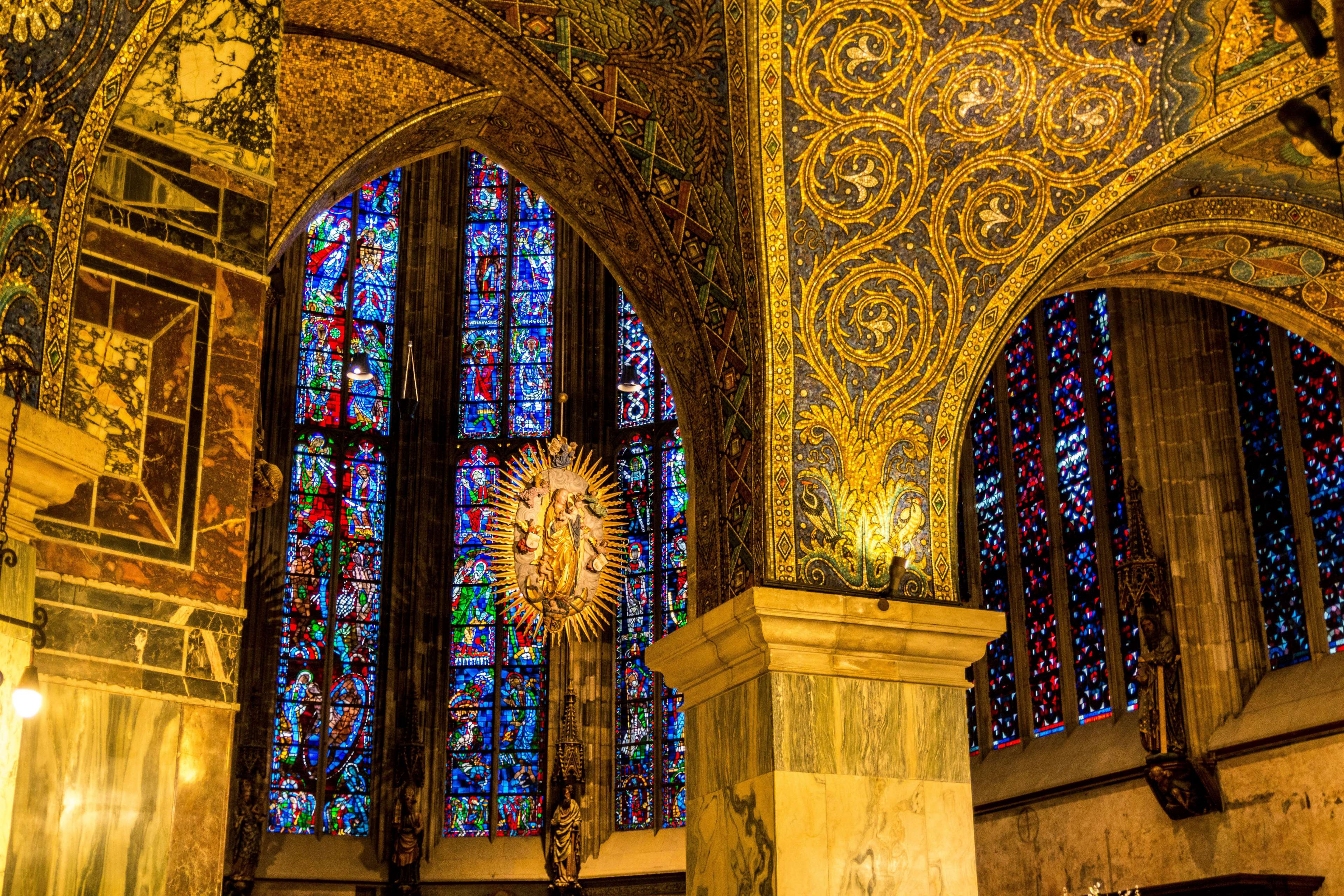 3840x2560 aachen, aachen cathedral