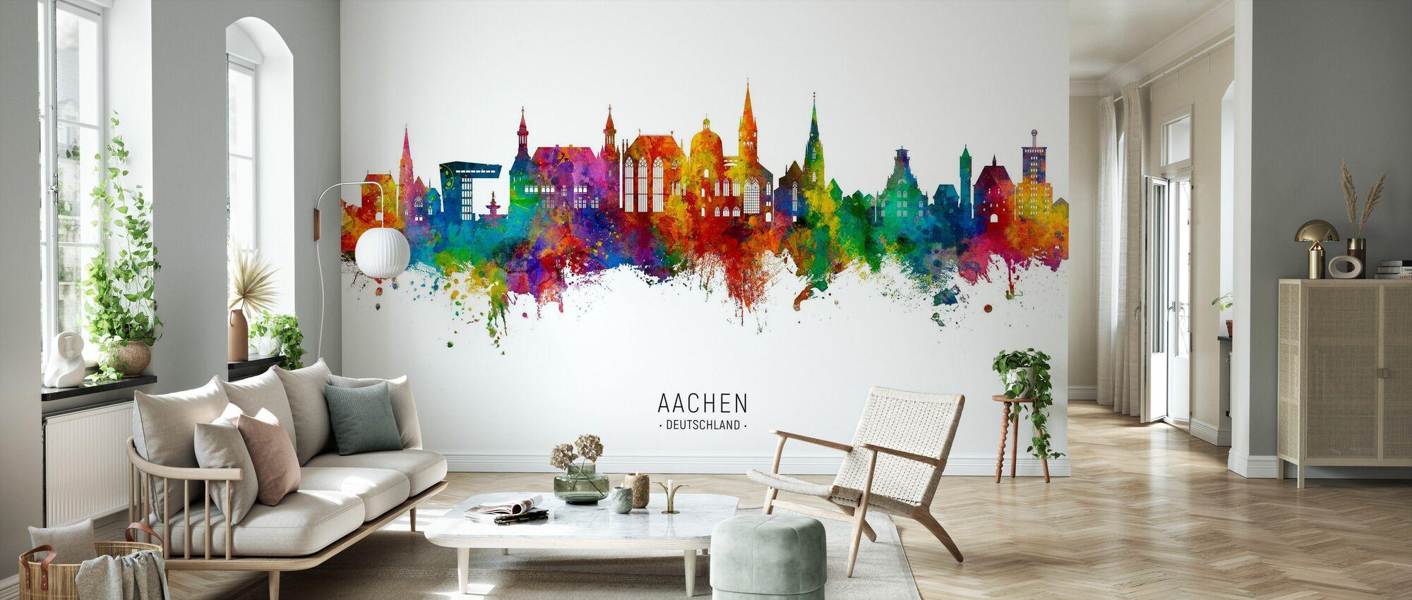 2000x850 Aachen Germany Skyline