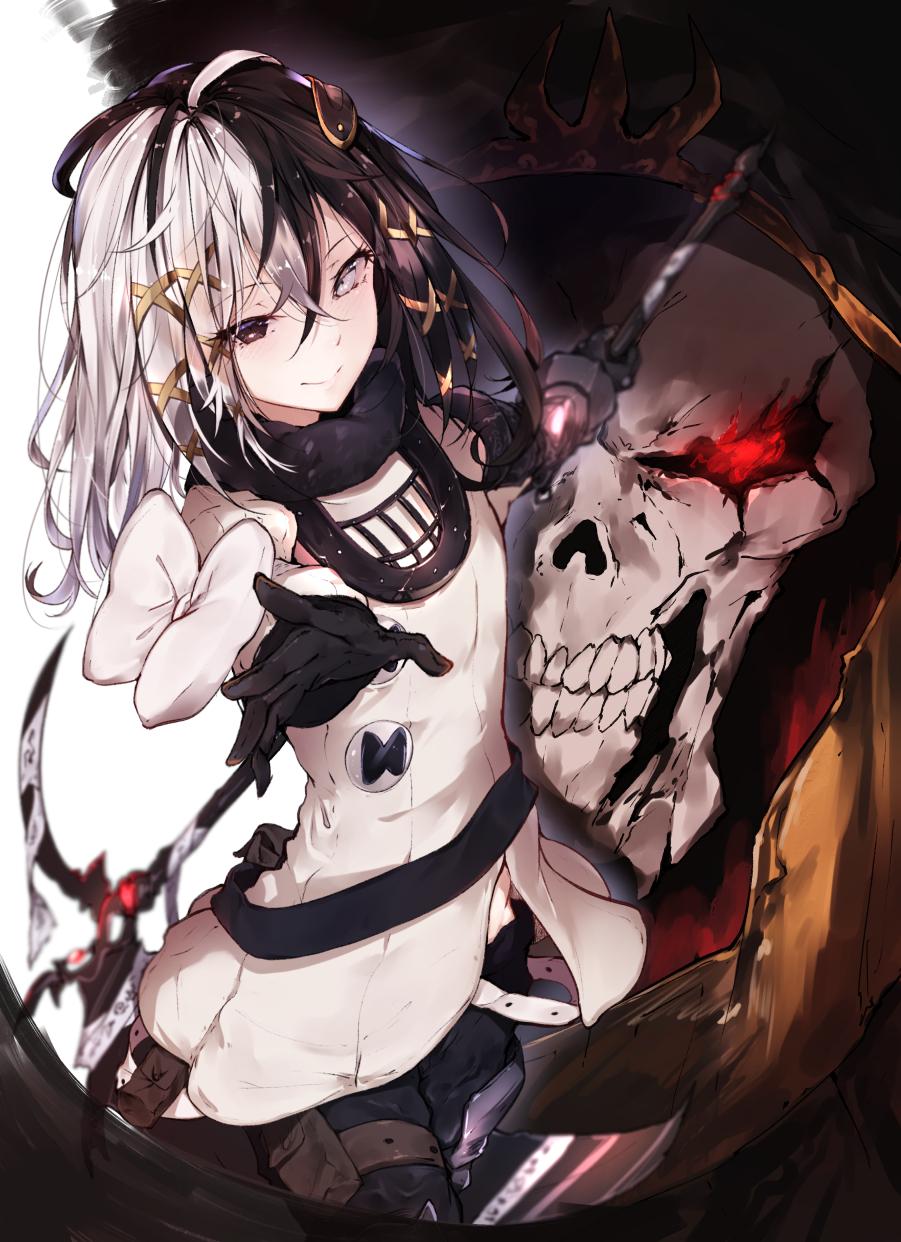 901x1242 ainz ooal gown and antilene heran
