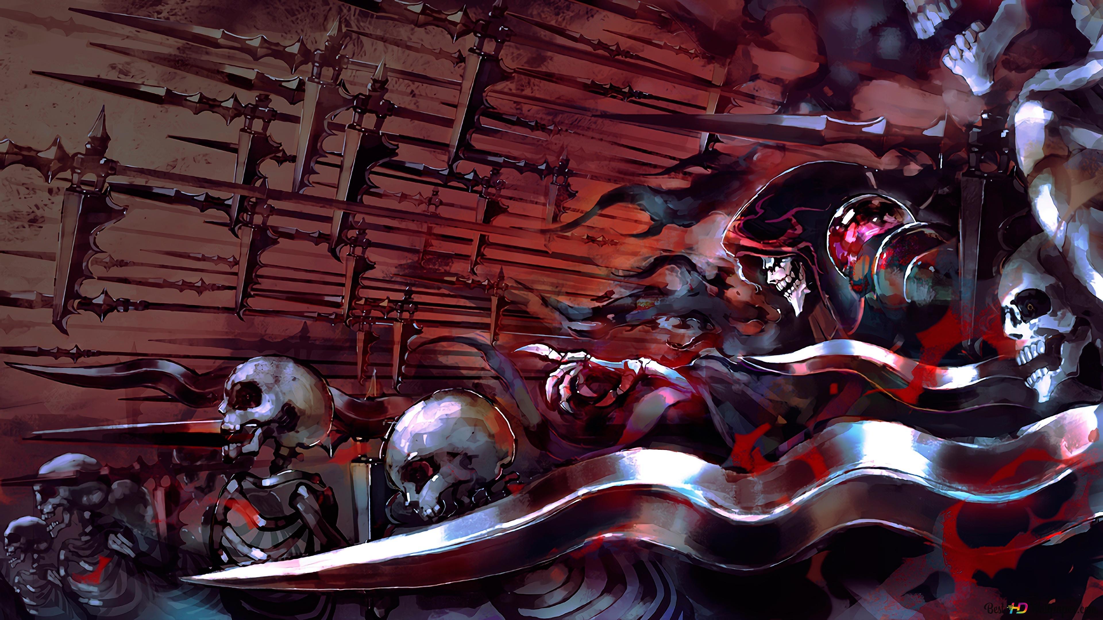 3840x2160 Overlord, ainz ooal gown 4K wallpaper