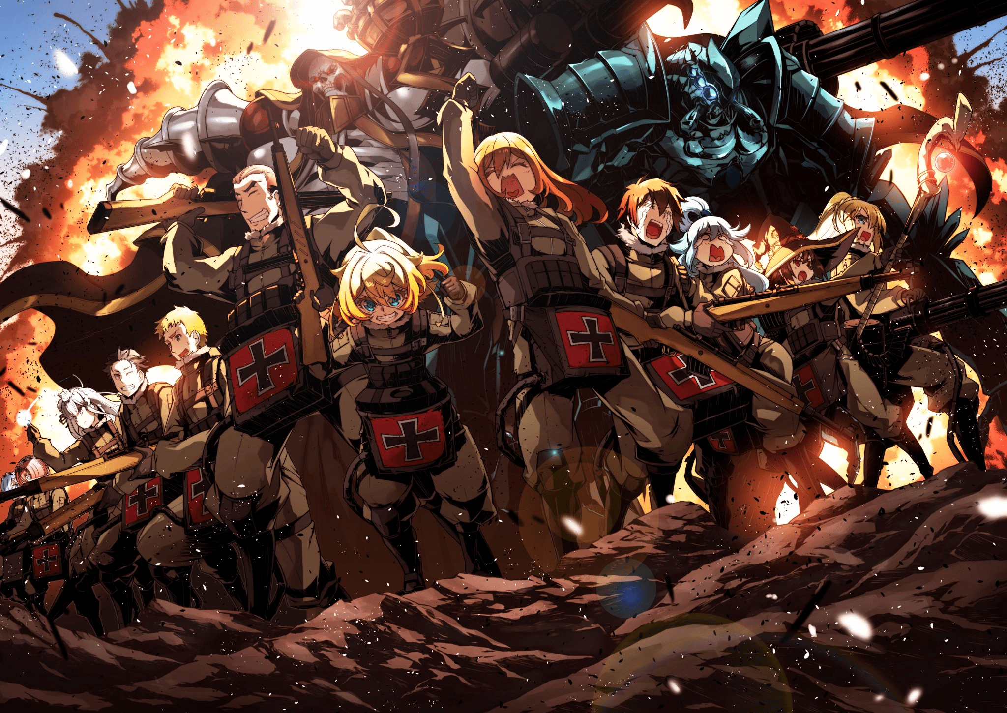 2048x1450 Overlord anime