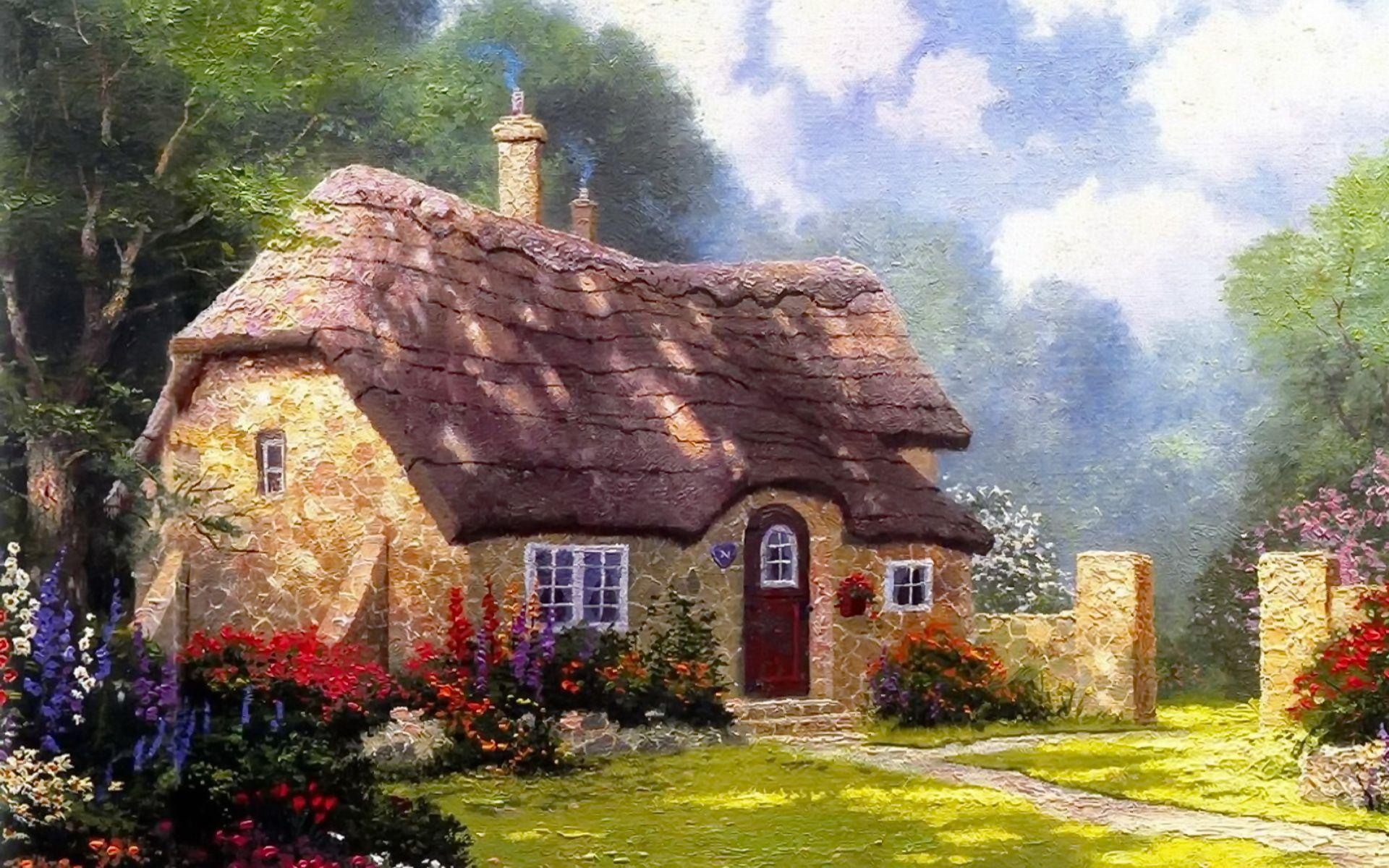 1920x1200 Summer Paintings Wallpaper