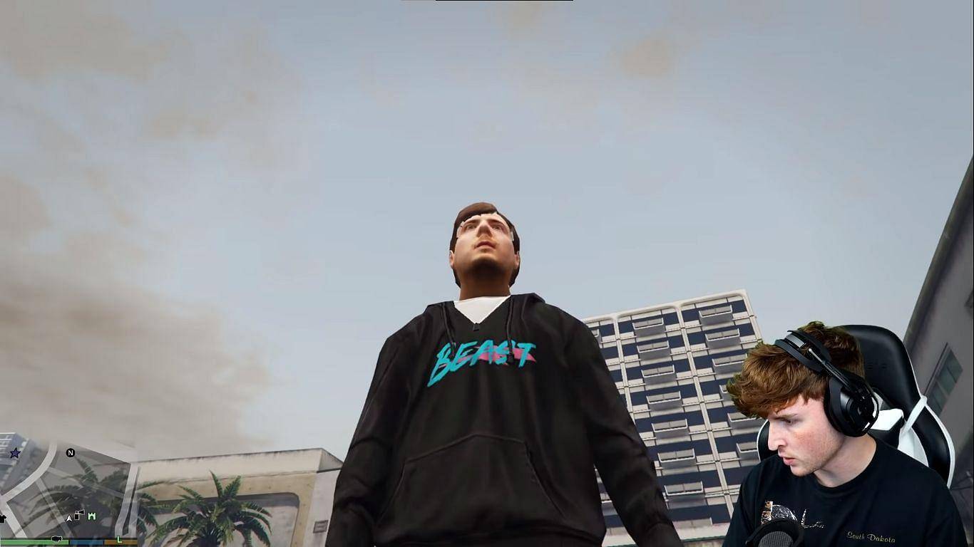 1366x768 GTA 5 streamer Caylus' baby character