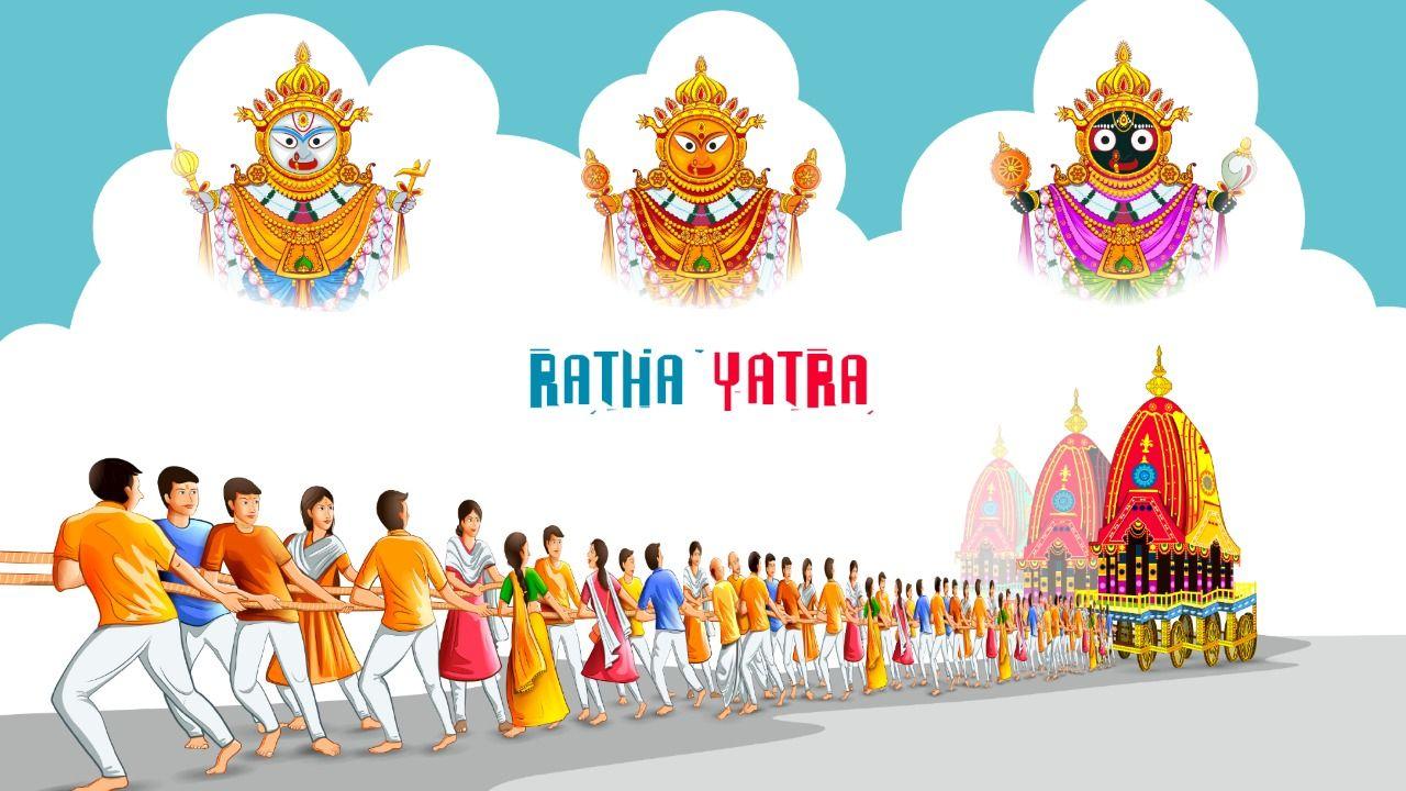 1280x720 Jagannath Rath Yatra 2021: Wishes