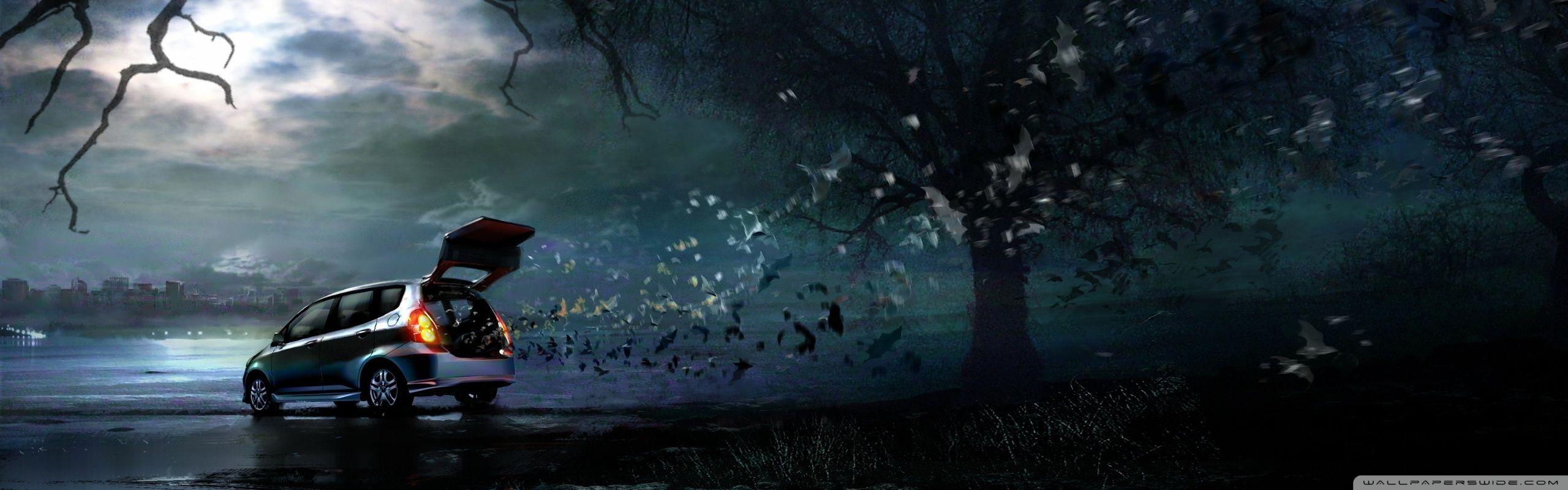 Halloween Dual Screen Wallpapers - Top Free Halloween Dual Screen