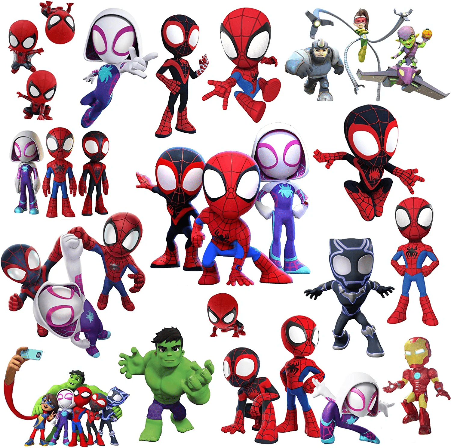1500x1489 Amazing Friends Wall Decals Stickers