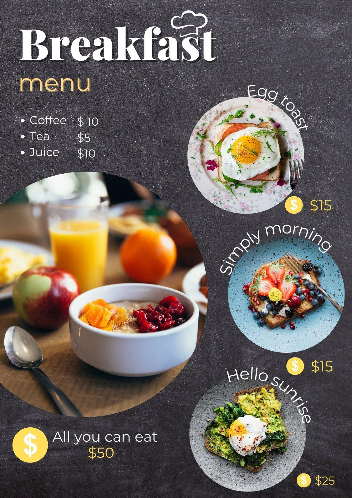 Food Menu Wallpapers Top Free Food Menu Backgrounds WallpaperAccess
