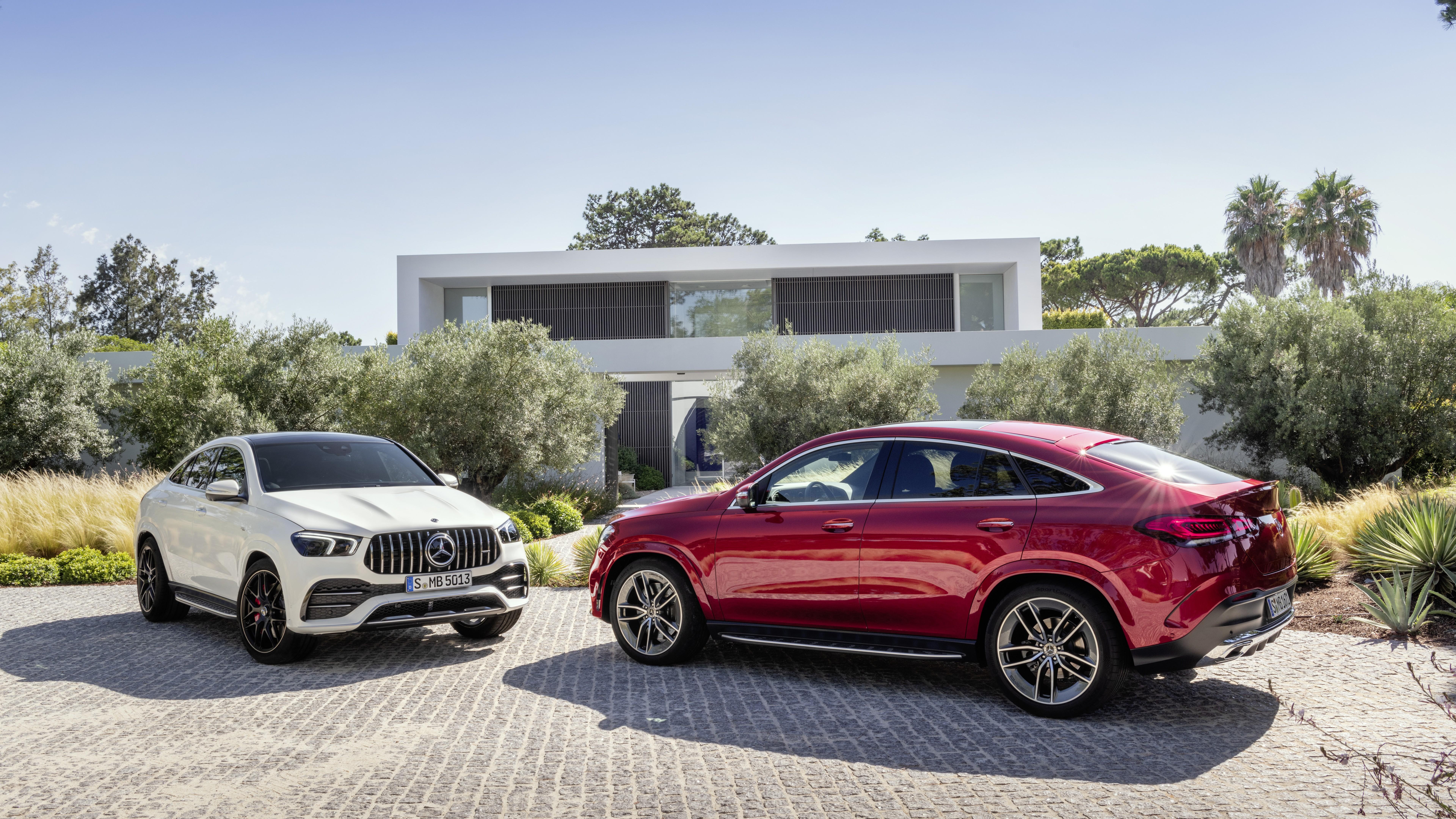 7680x4320 Wallpaper Mercedes Benz GLE AMG Coupe