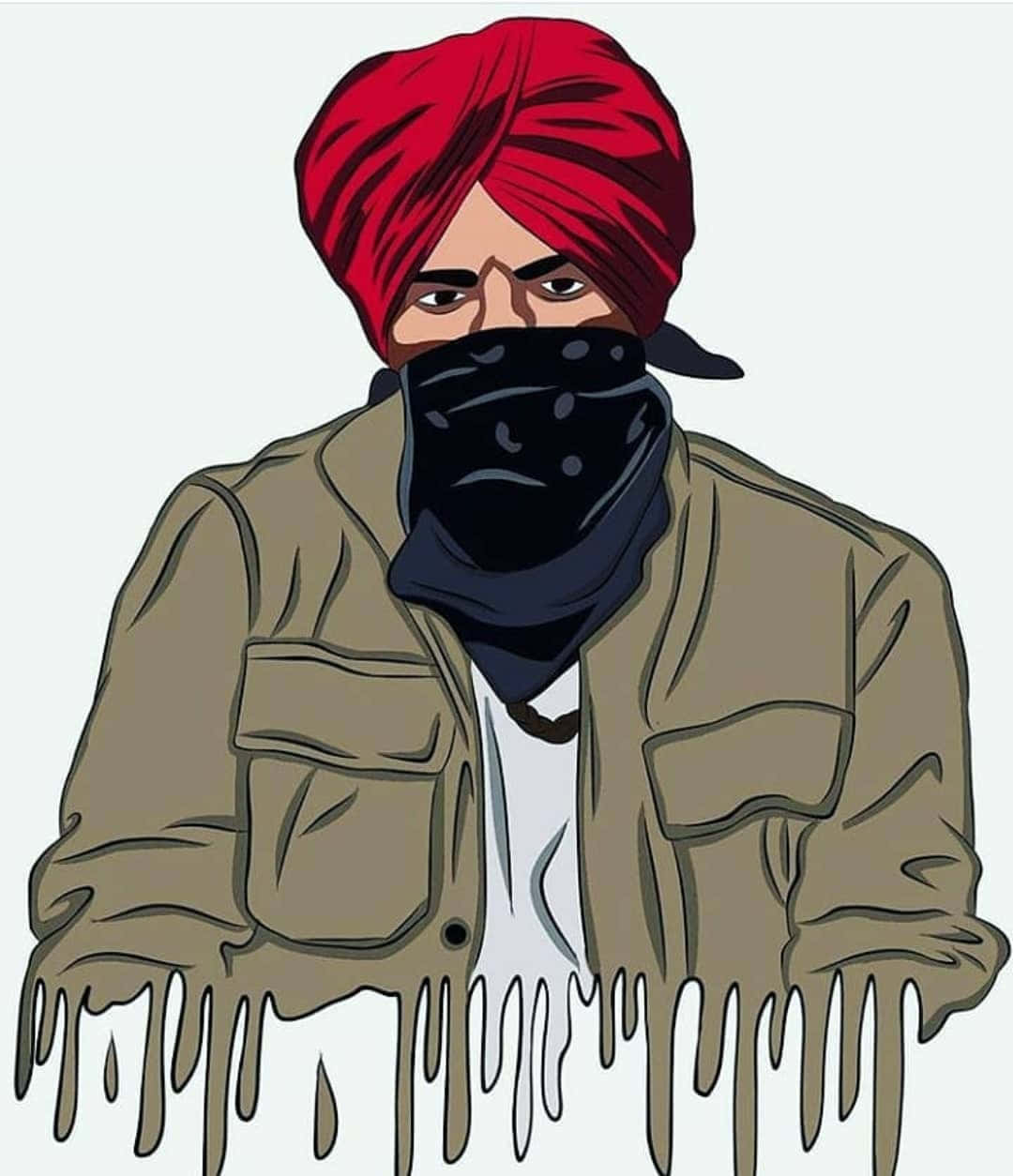 1080x1254 Download A Man In A Red Turban With A