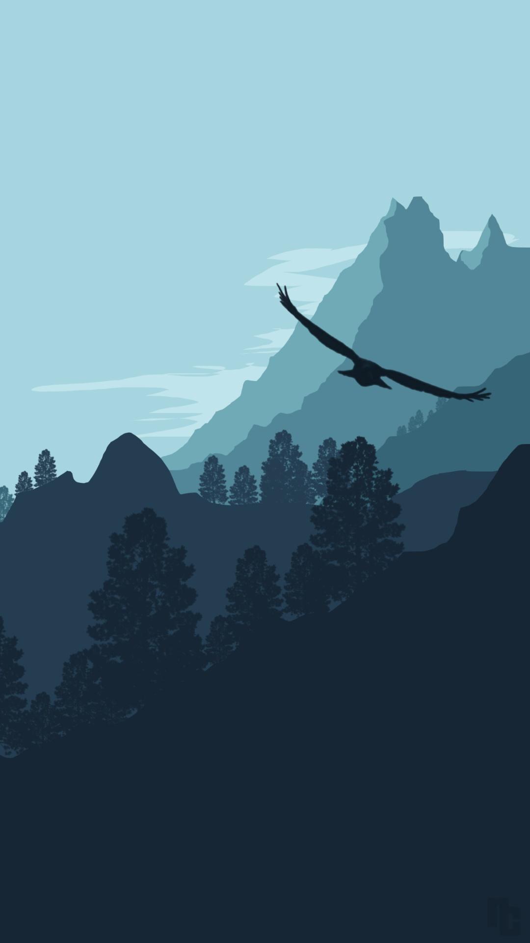 1080x1920 Artistic Mountain Phone Wallpaper