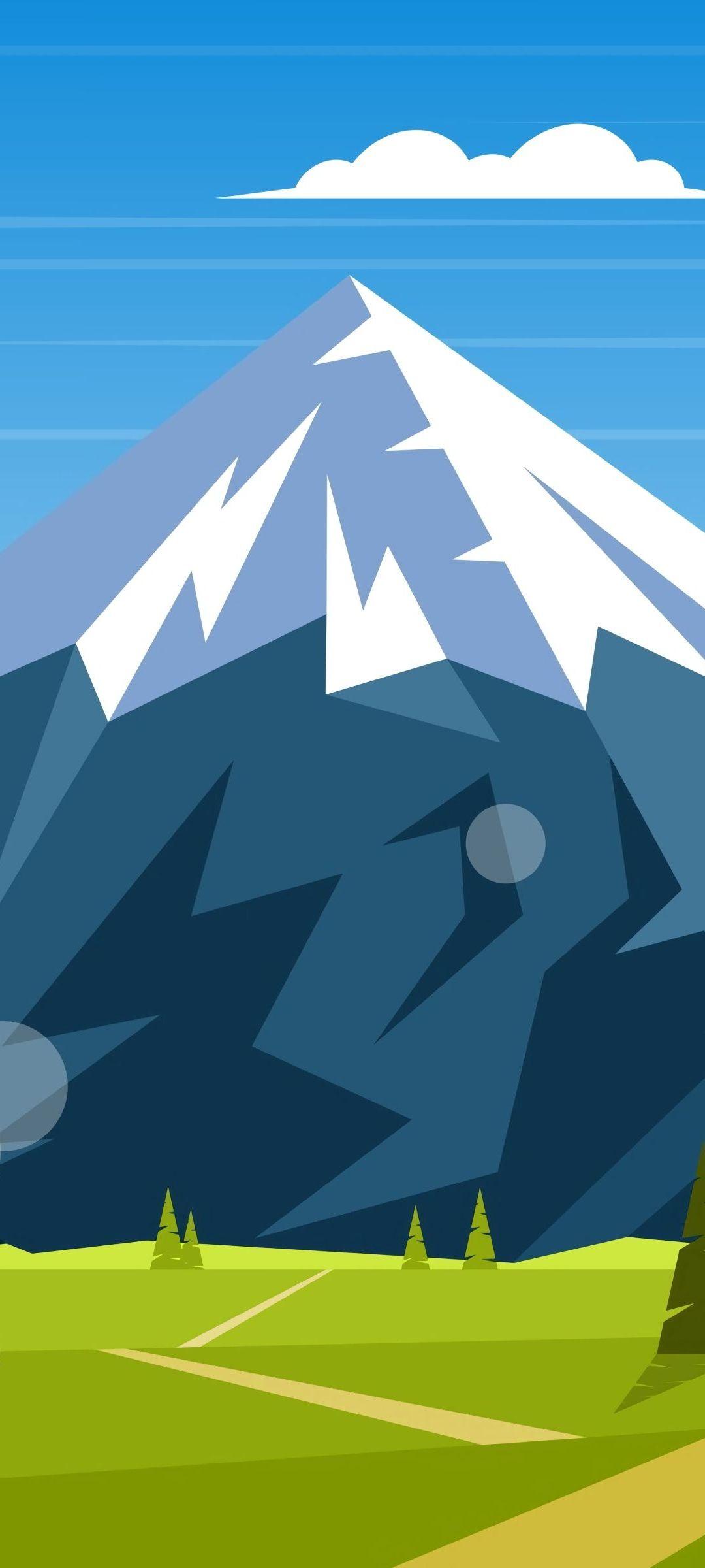 Mountain Vector Wallpapers - Top Free Mountain Vector Backgrounds ...