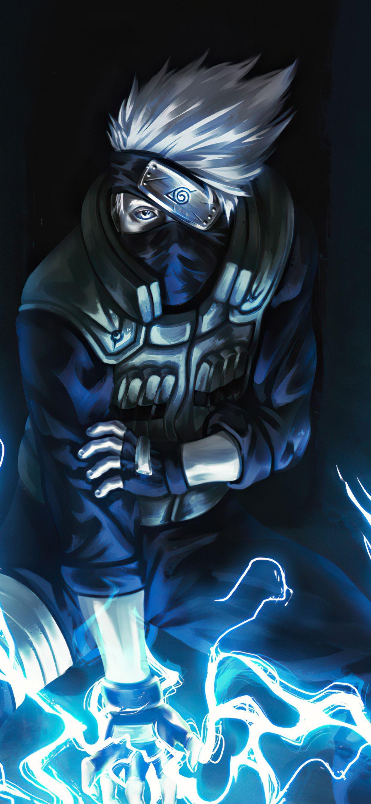 1242x2688 Kakashi 4k iPhone Wallpaper