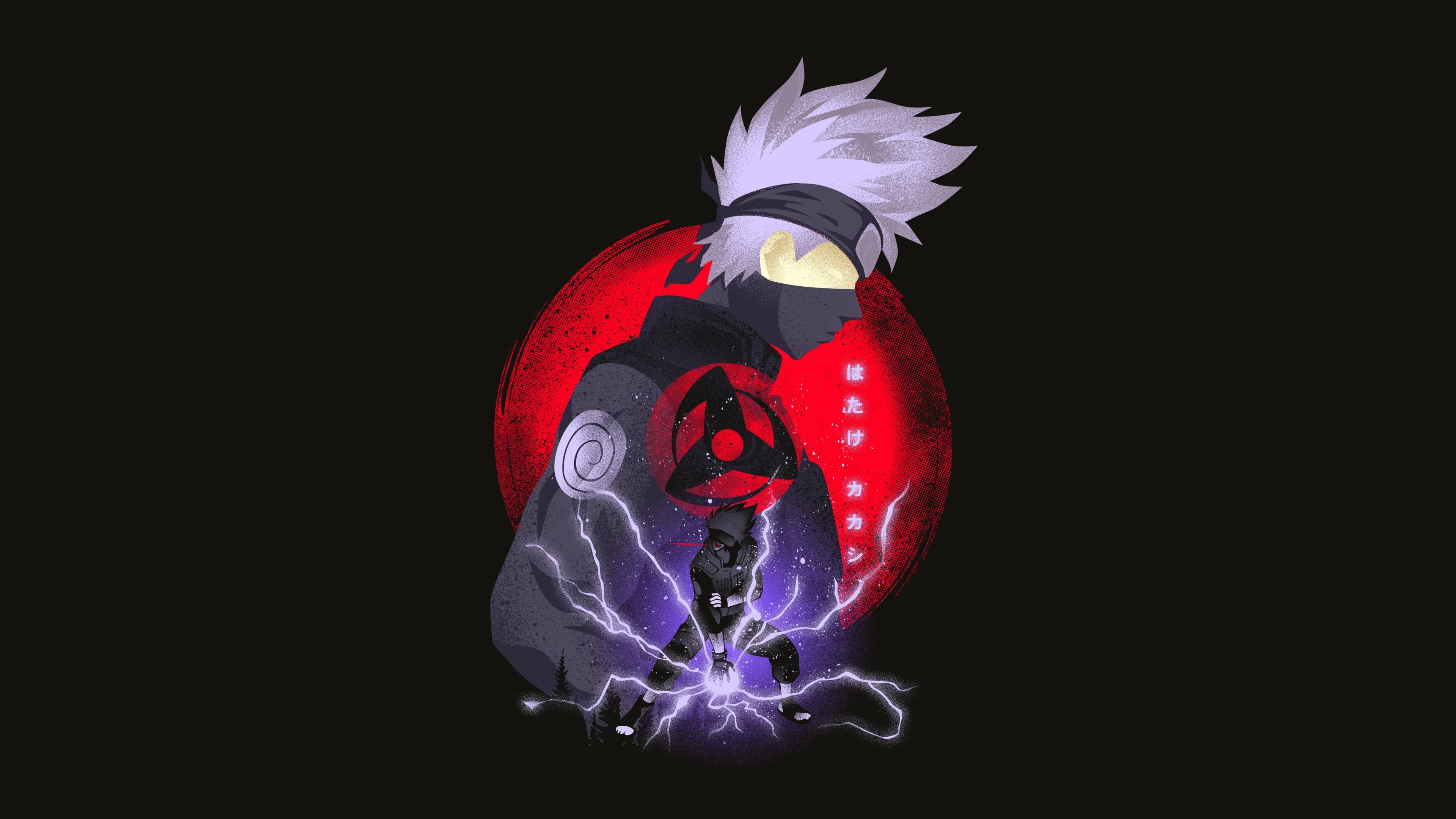 3840x2160 Kakashi Hatake Wallpaper 4K, Sharingan, Naruto