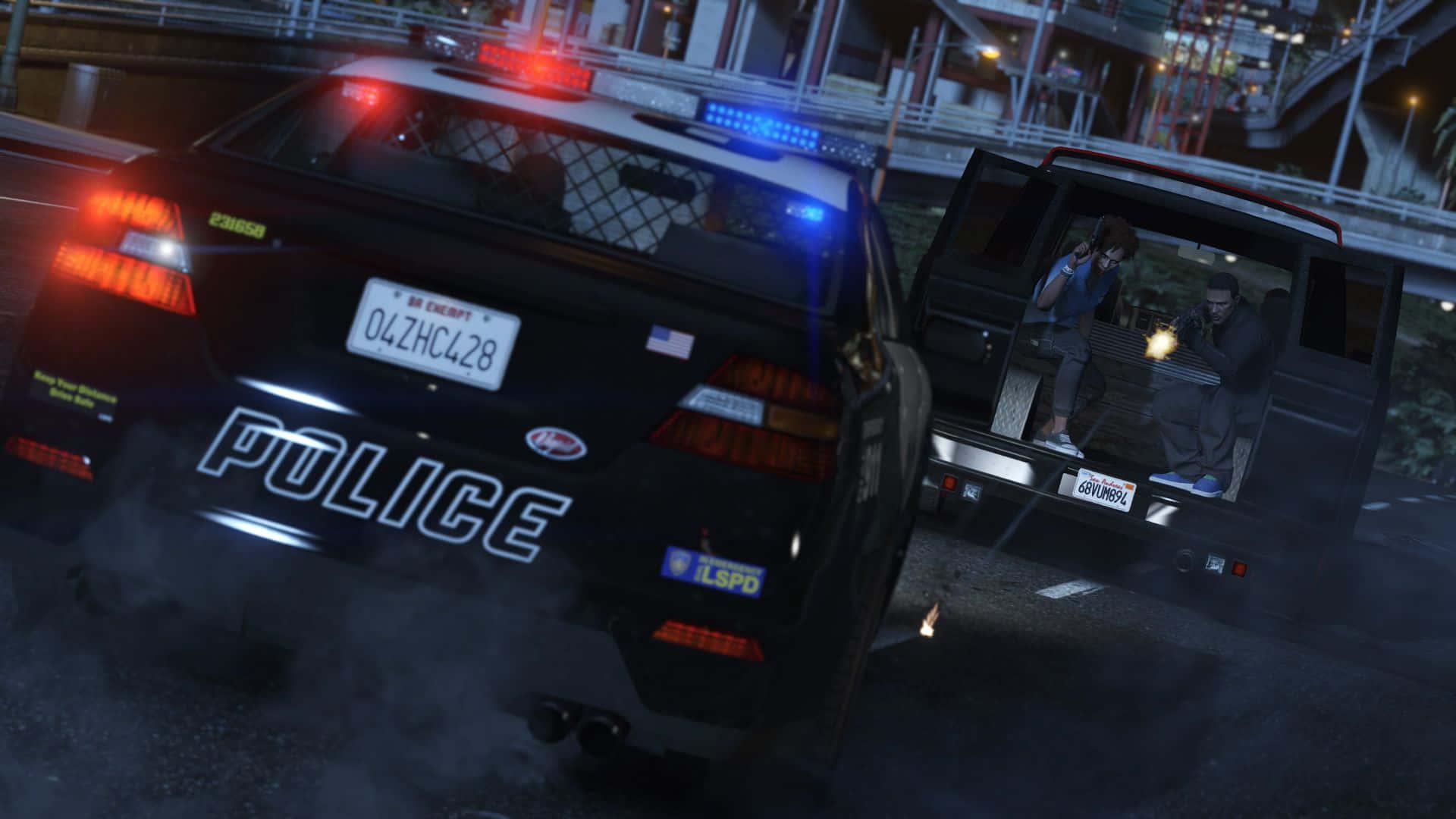 1920x1080 Fivem Police Car Wallpaper. Wallpaper
