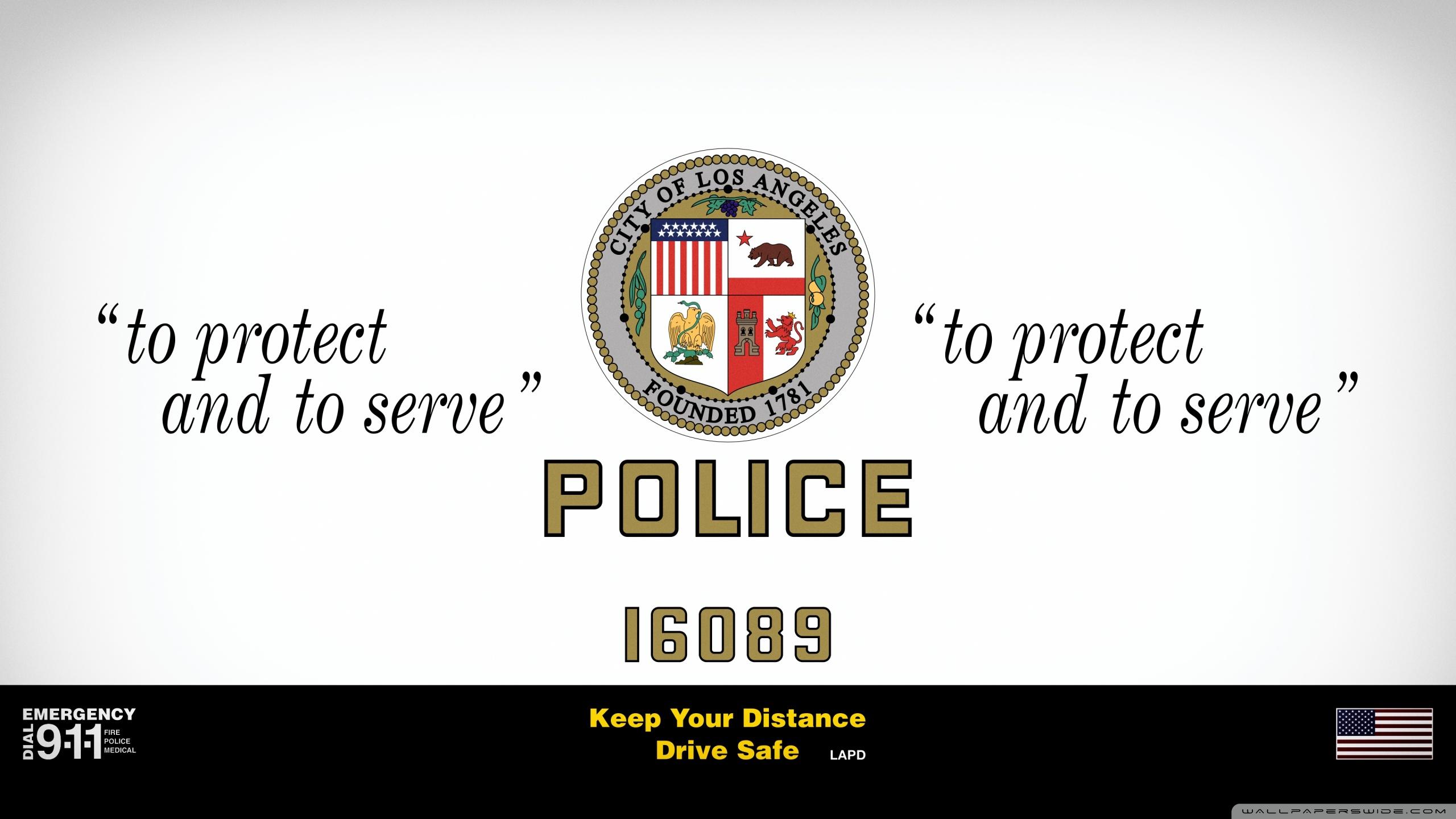 2560x1440 LAPD VD Ultra HD Desktop Background