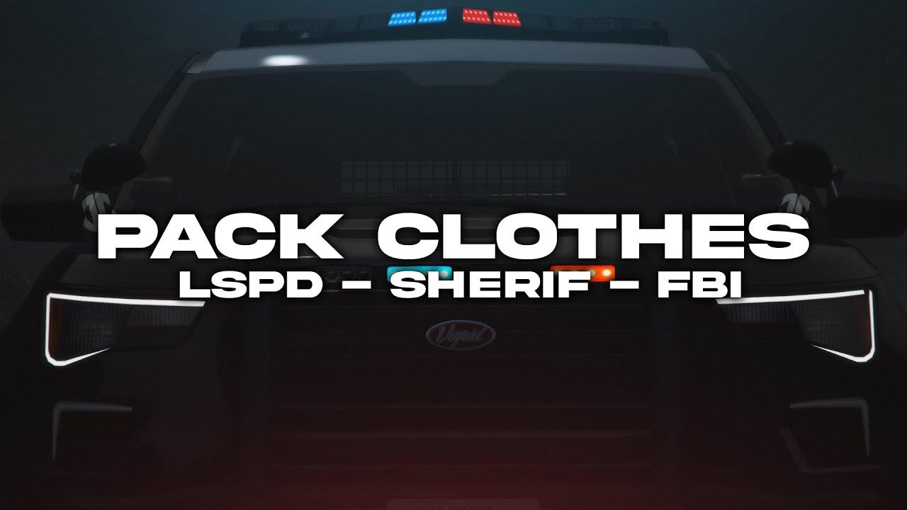 1280x720 Pack Clothes LSPD Sherif Swat Medical