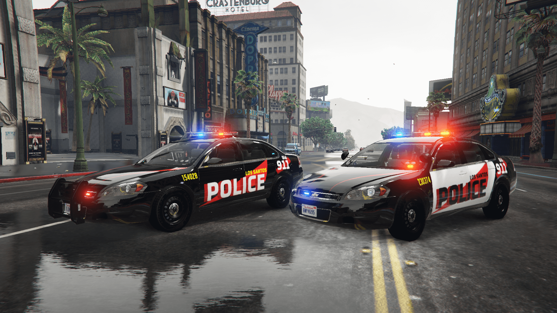 1920x1080 Simple Lspd Livery For 2014 Chevrolet