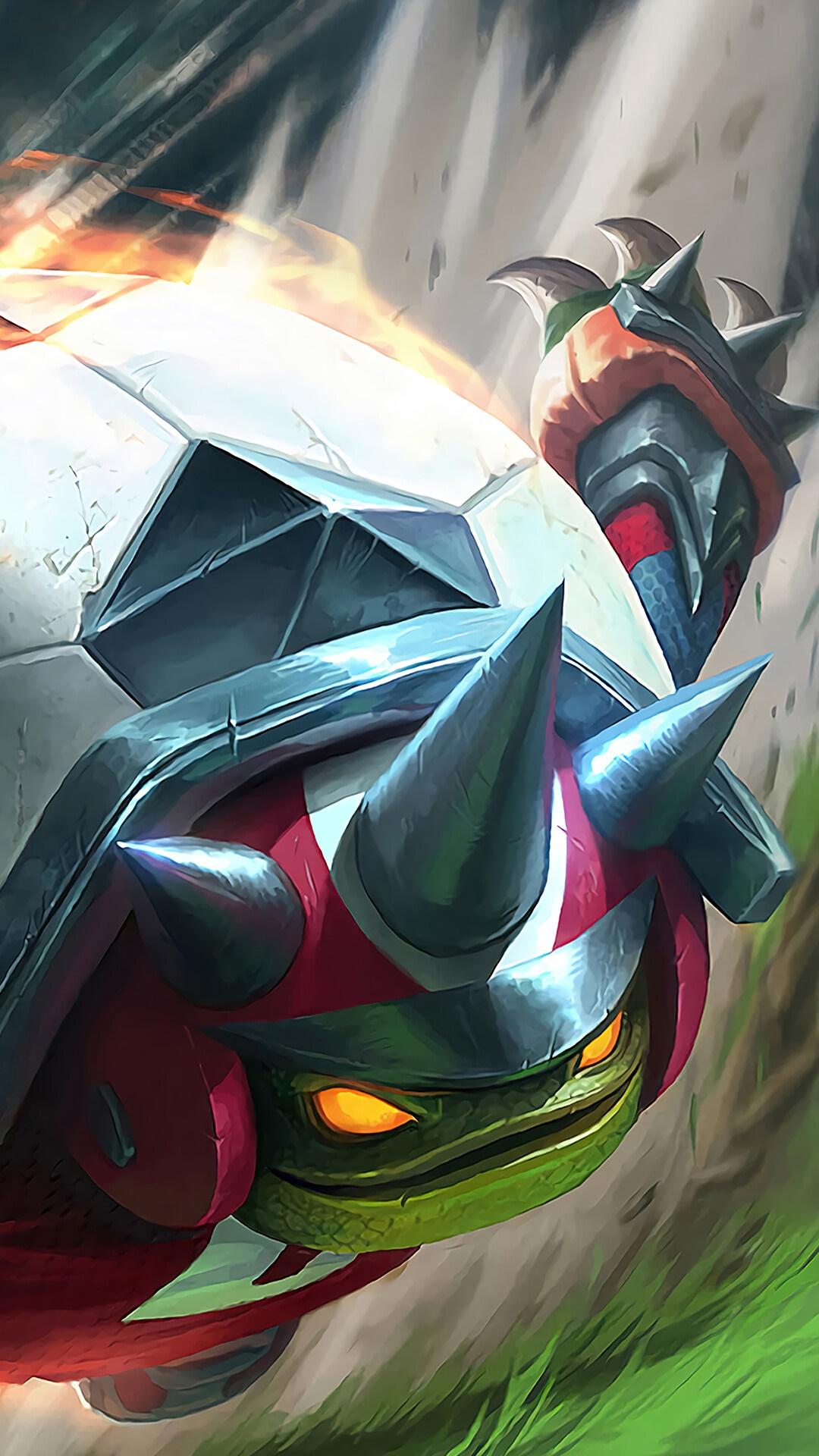 1080x1920 wallpaper, sweeper, rammus