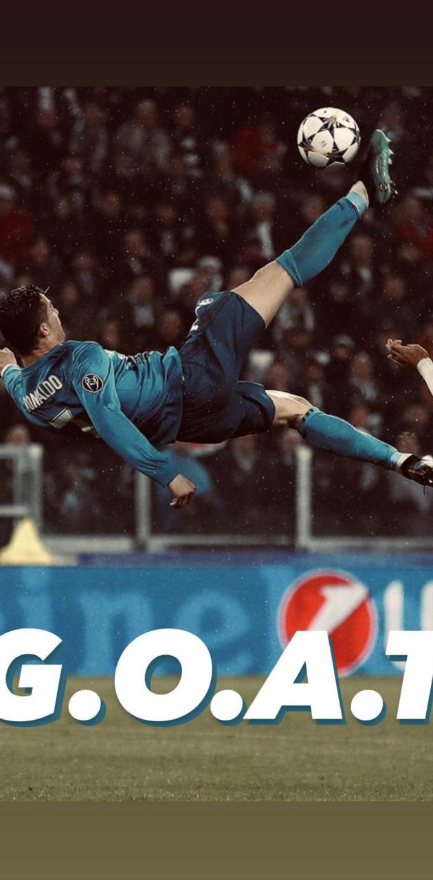 630x1280 Cr7 GOAT wallpaper
