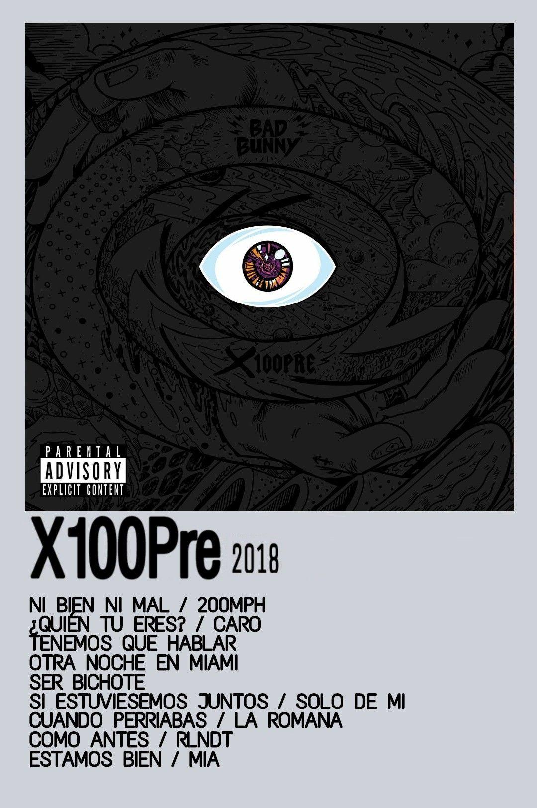 1080x1624 X100Pre minimalist poster album
