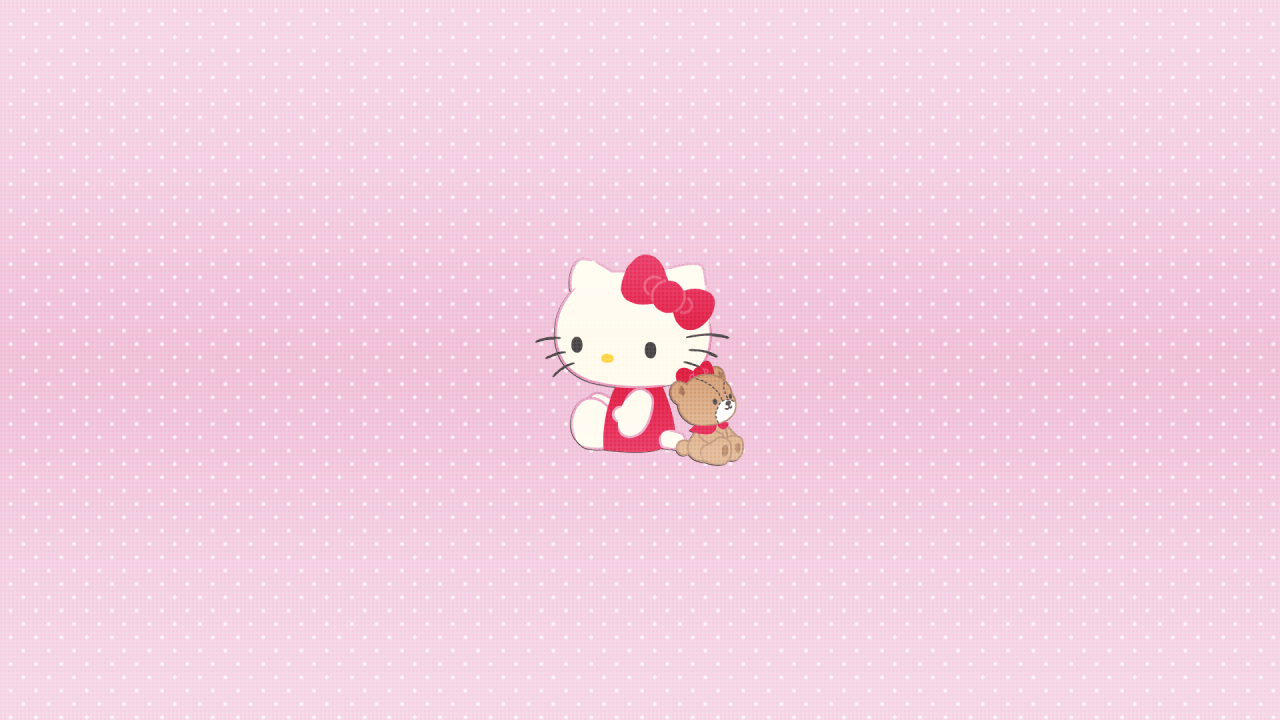 1280x720 HELLO KITTY DESKTOP WALLPAPERS
