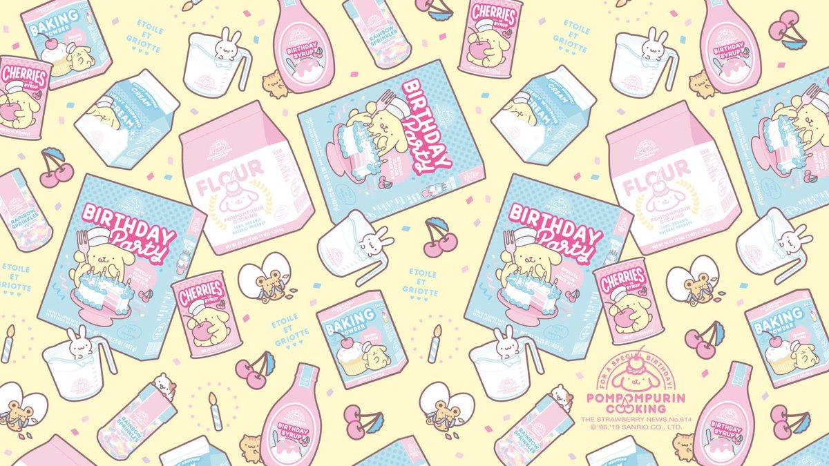 1200x675 New Pompompurin wallpaper from Sanrio