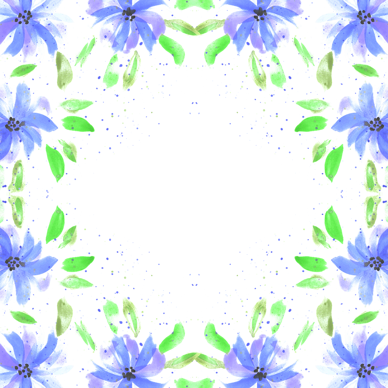 1280x1280 Download Flowers Flower Wallpaper Frame