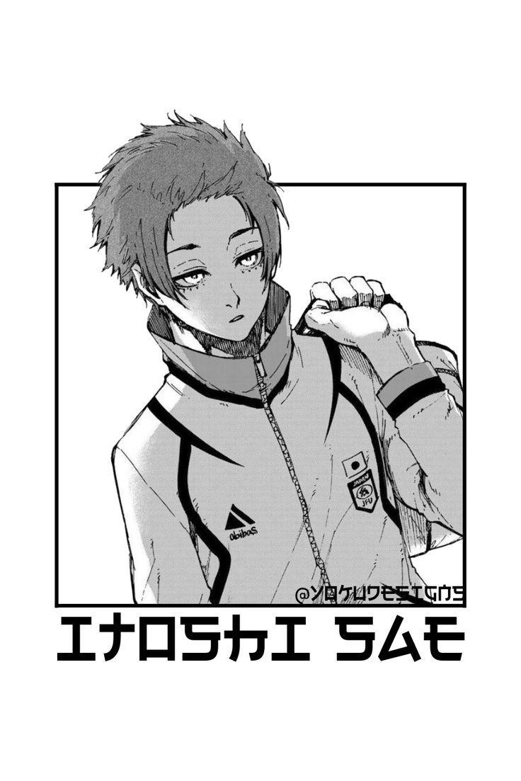 736x1103 Itoshi Sae Blue Lock. Sae