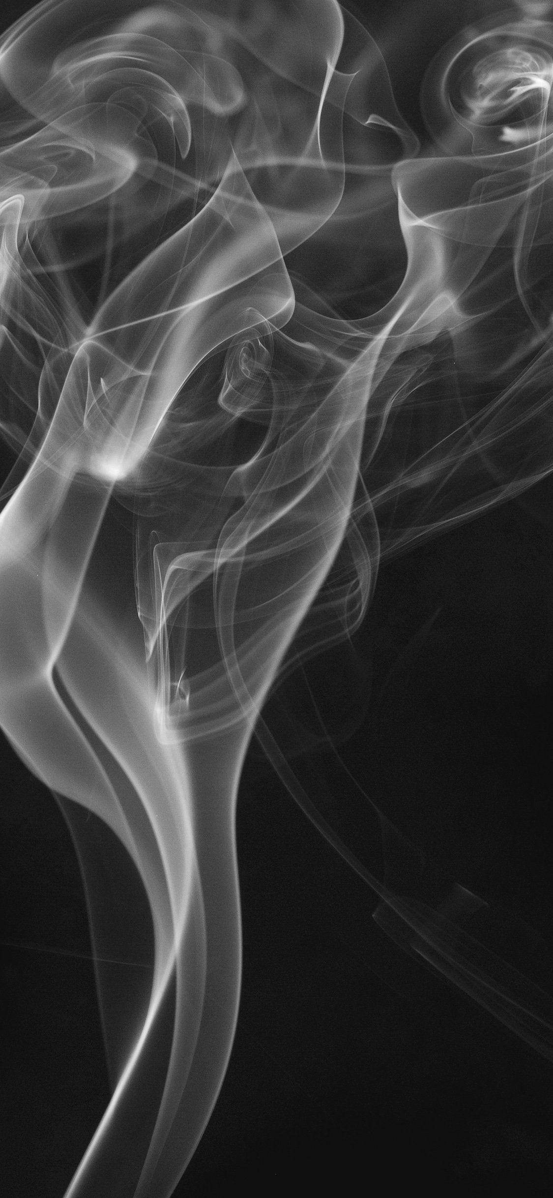 1125x2436 iPhone Smoke 4k Wallpaper