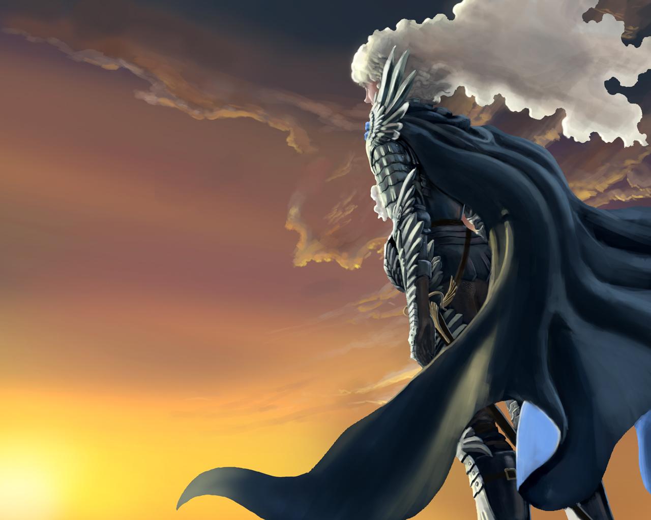 1280x1024 Griffith (Berserk) wallpaper