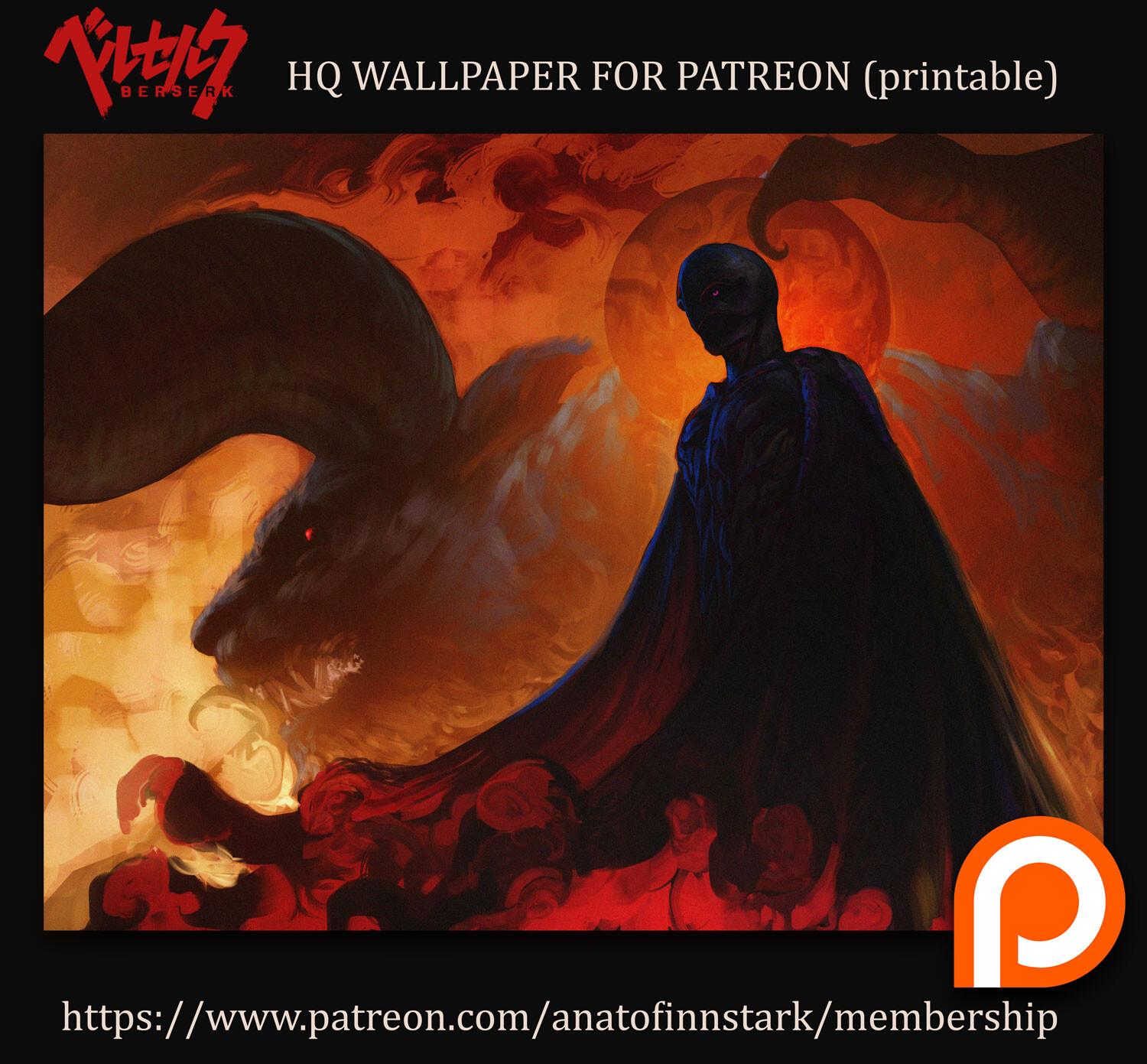 1500x1391 Femto and Zodd (BERSERK)