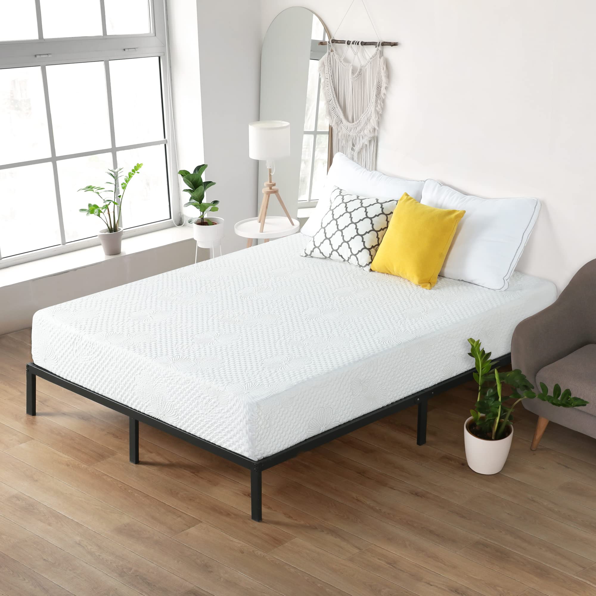 2000x2000 Olee Sleep 8 inch Ventilated Convolution Memory Foam Mattress Full