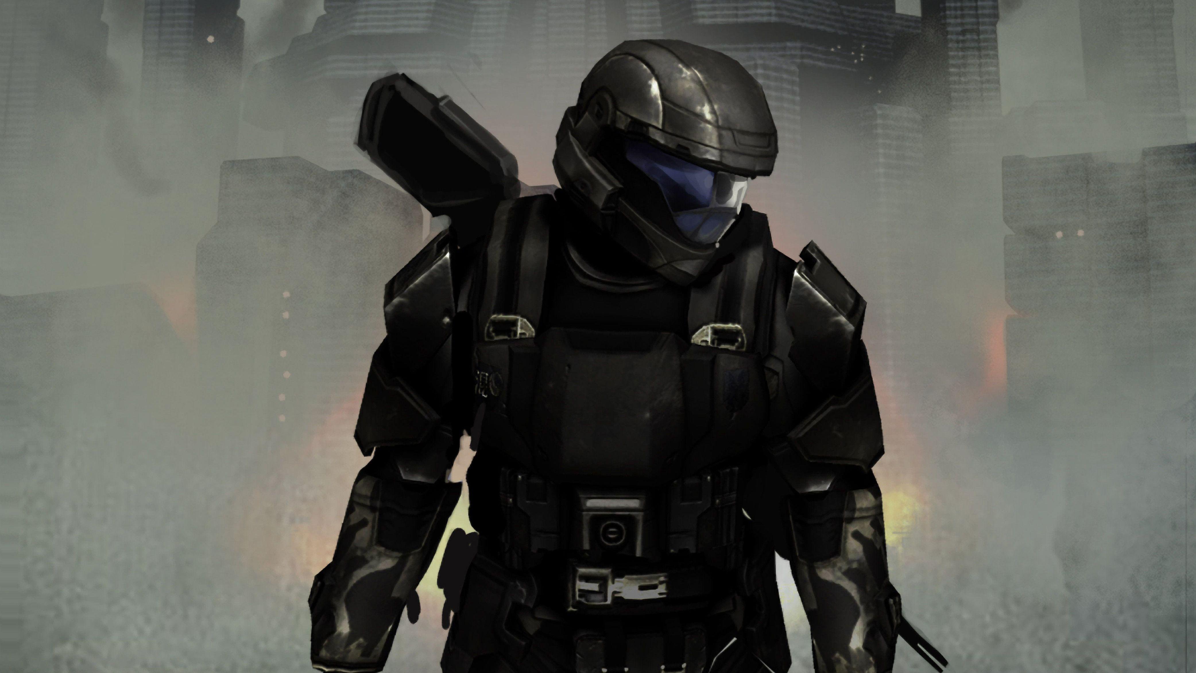 black: [View 43+] Odst Armor Concept Art
