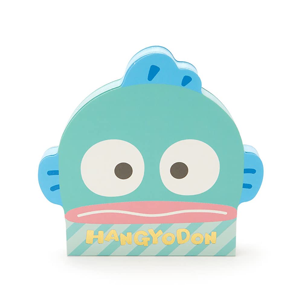 1000x1000 SANRIO Character Face Shaped Memo Hangyodon