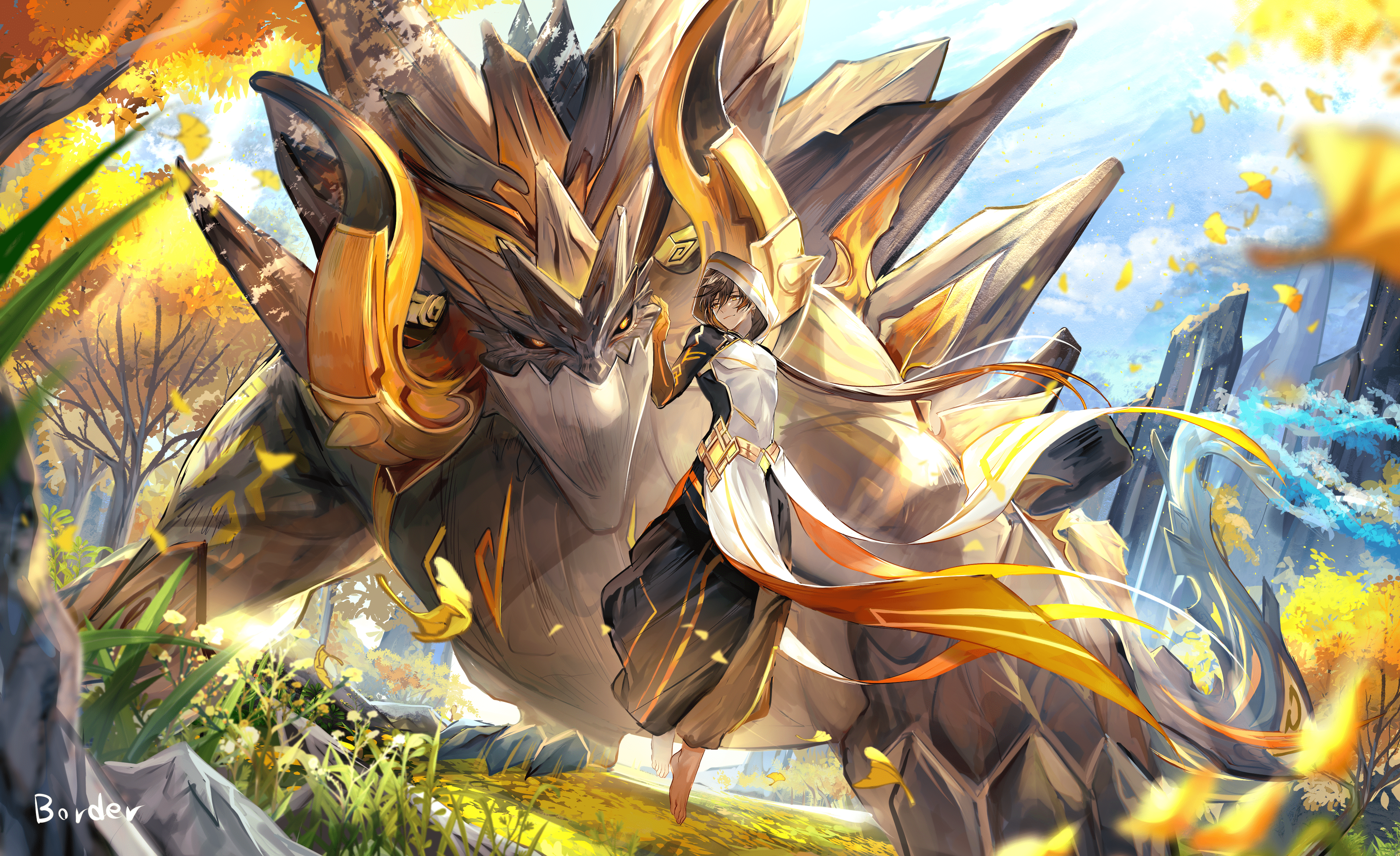 4080x2496 Azhdaha (Genshin Impact) HD Wallpaper