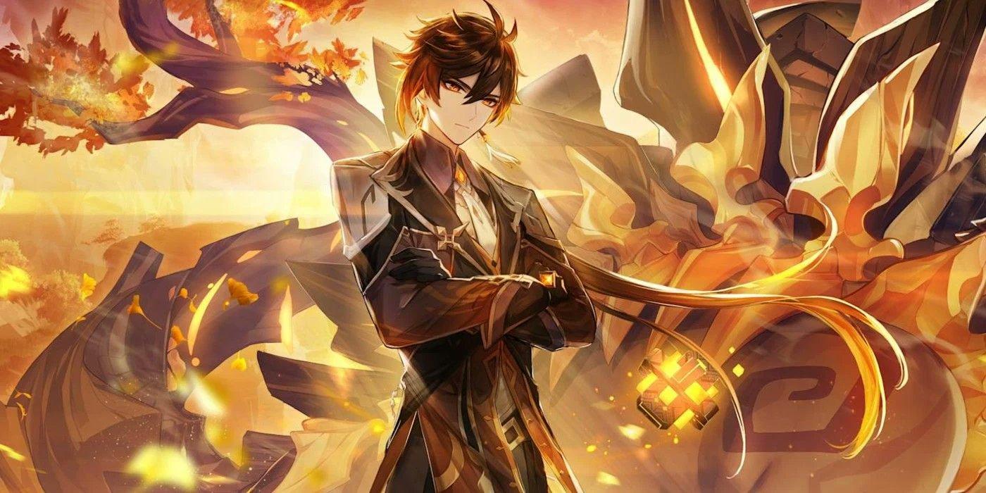 1400x700 GenshinImpact #Zhongli #RexLapis #Morax