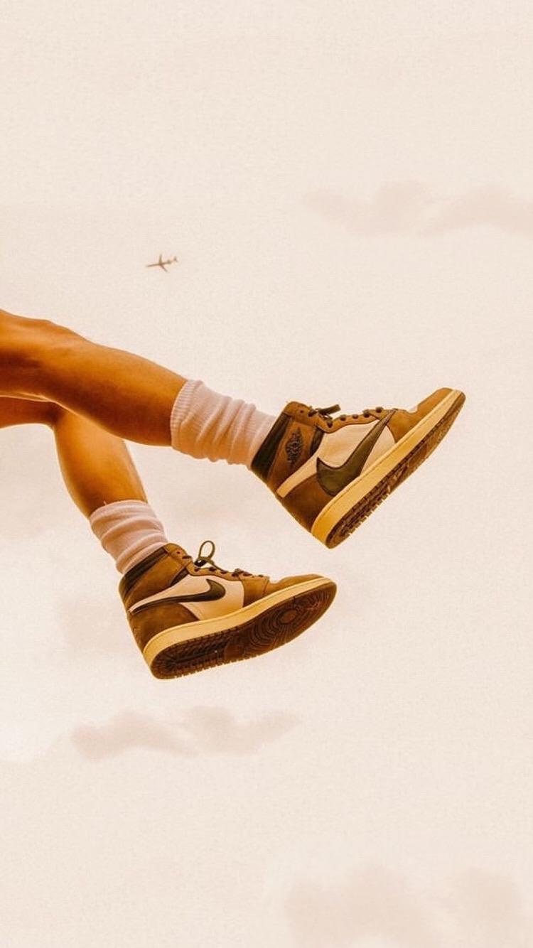 750x1334 Free download Made a Travis Scott AF1