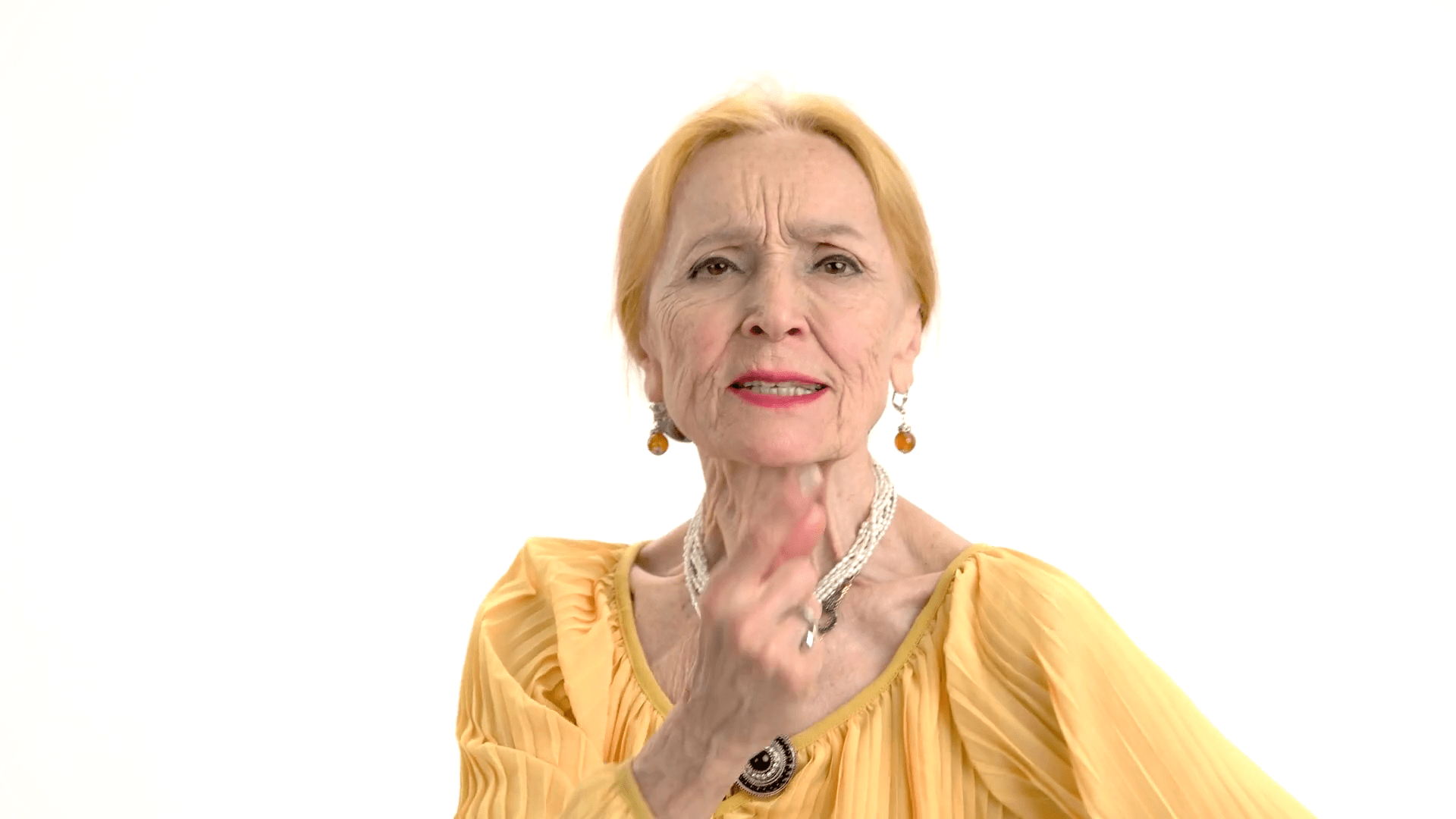 1920x1080 Angry Old Woman Talking Annoyed Lady On