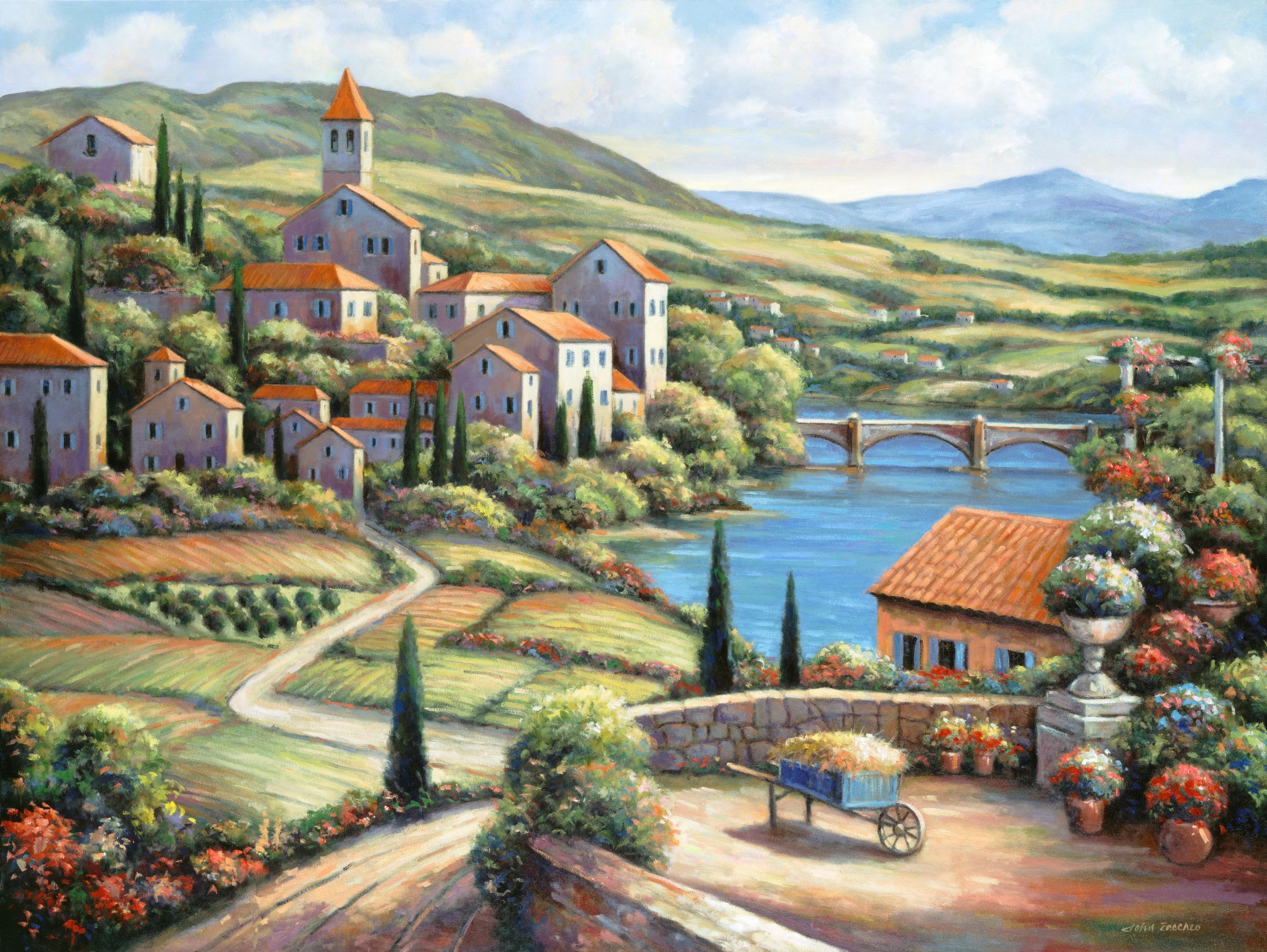 3200x2406 The Village A Wallpaper Mural By John Zaccheo Your Way