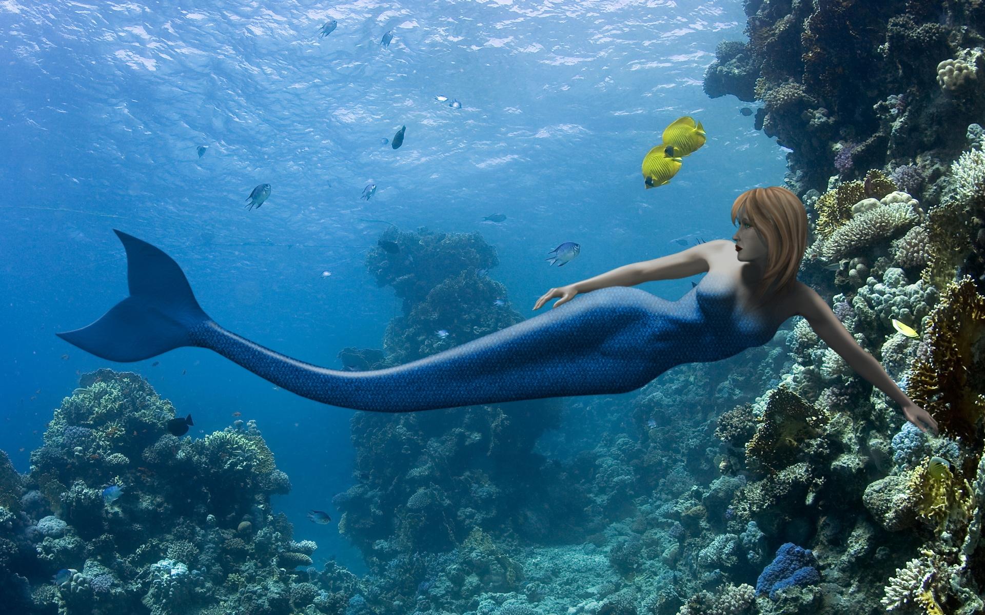 1920x1200 Mako Mermaids Wallpaper