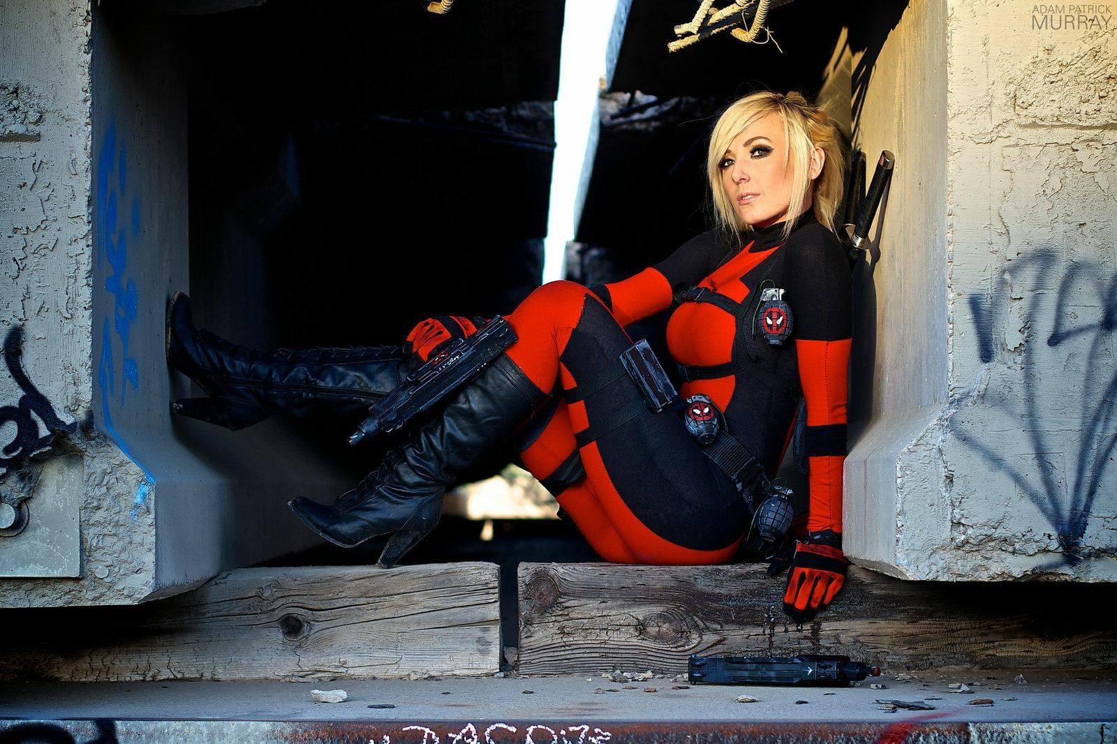 1600x1066 Deadpool, cosplay, Jessica Nigri