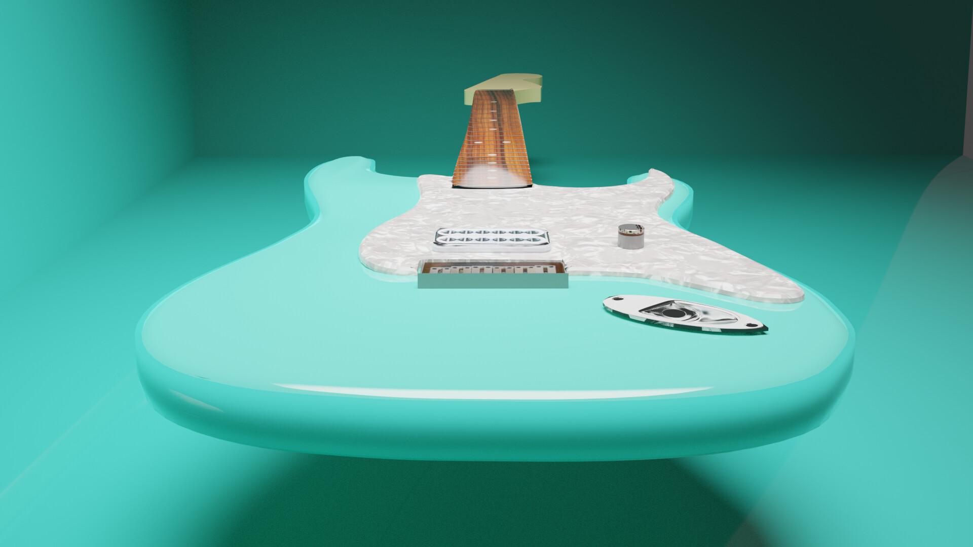 1920x1080 Fender Tom Delonge Stratocaster